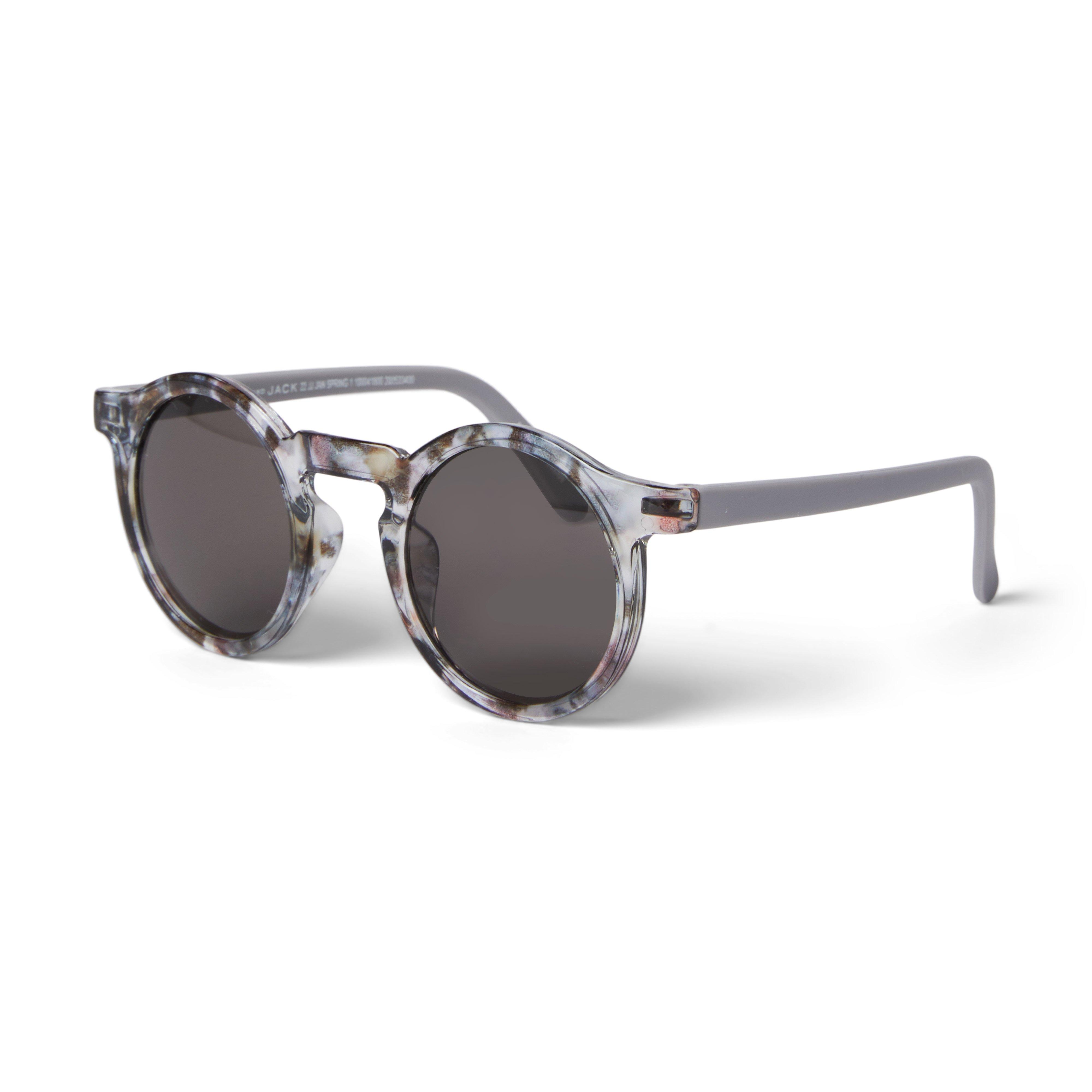 Tortoise Round Sunglasses image number 1