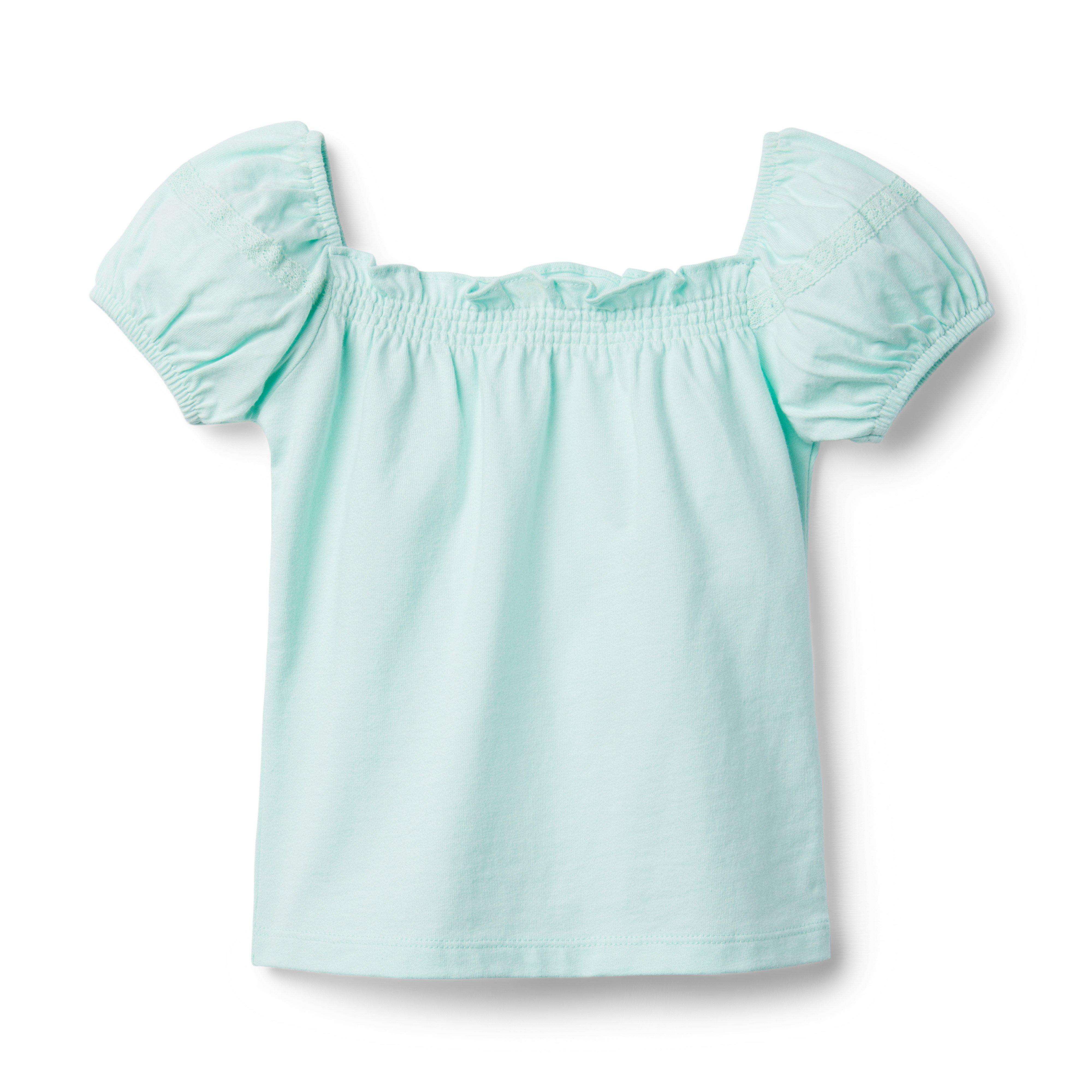 Smocked Puff Sleeve Top image number 0
