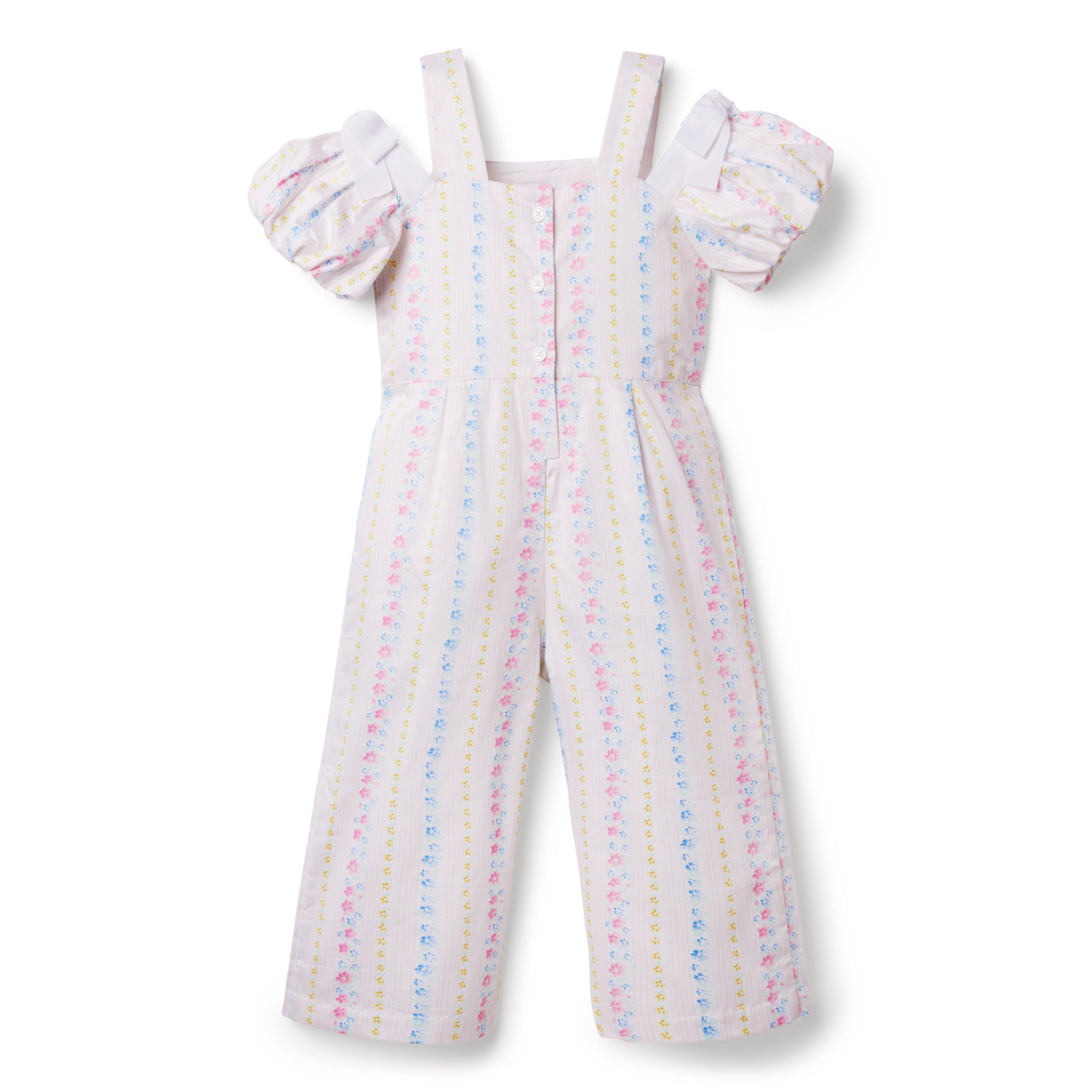 Floral Striped Jumpsuit image number 2