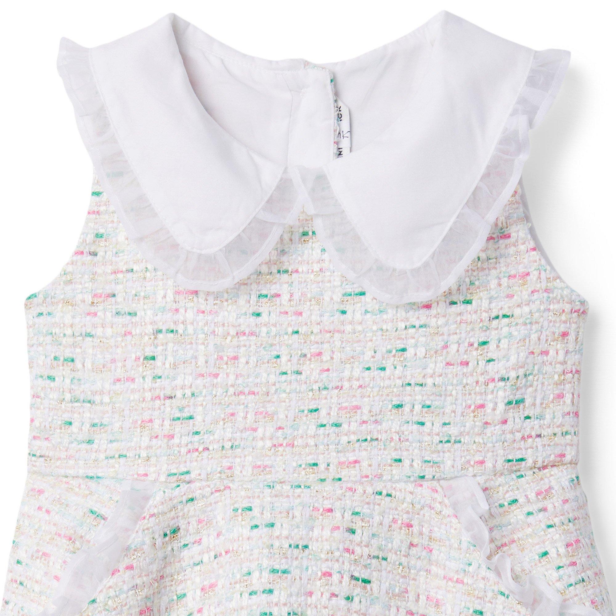 Boucle Collared Dress image number 4