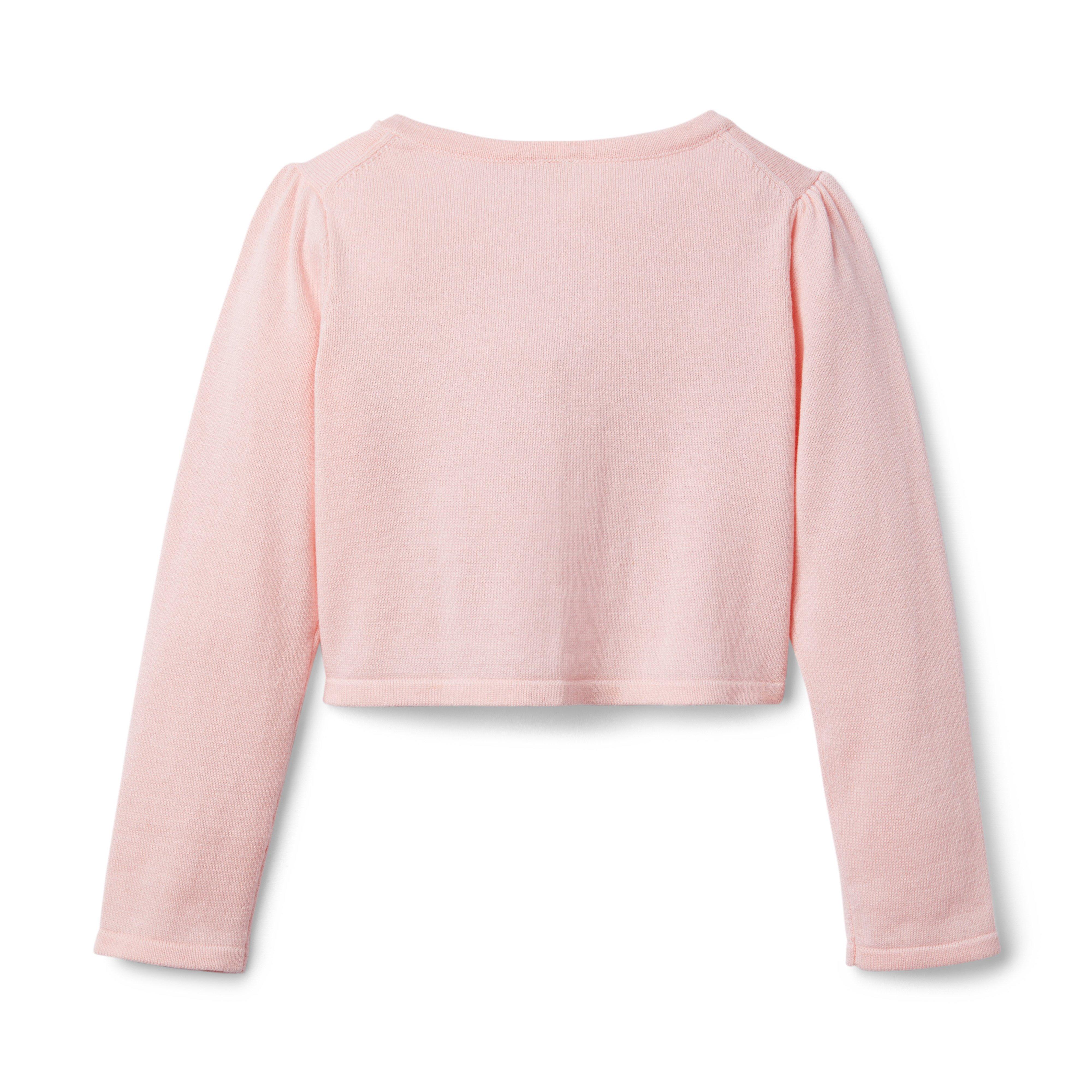 Rosette Cropped Cardigan image number 1