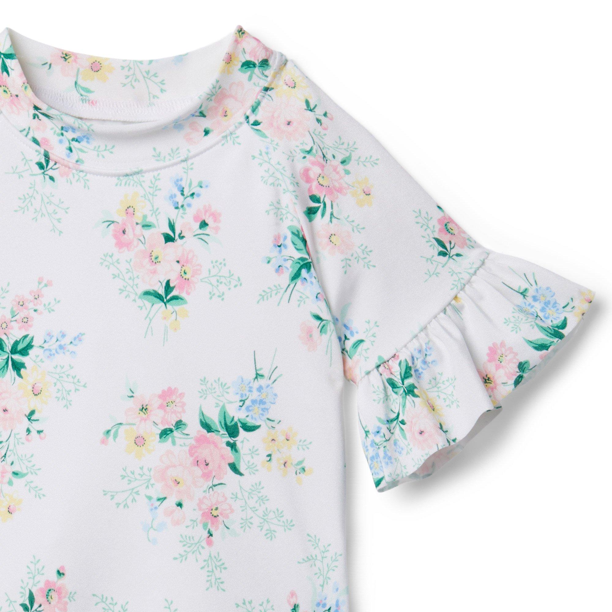 Floral Rash Guard Set image number 2