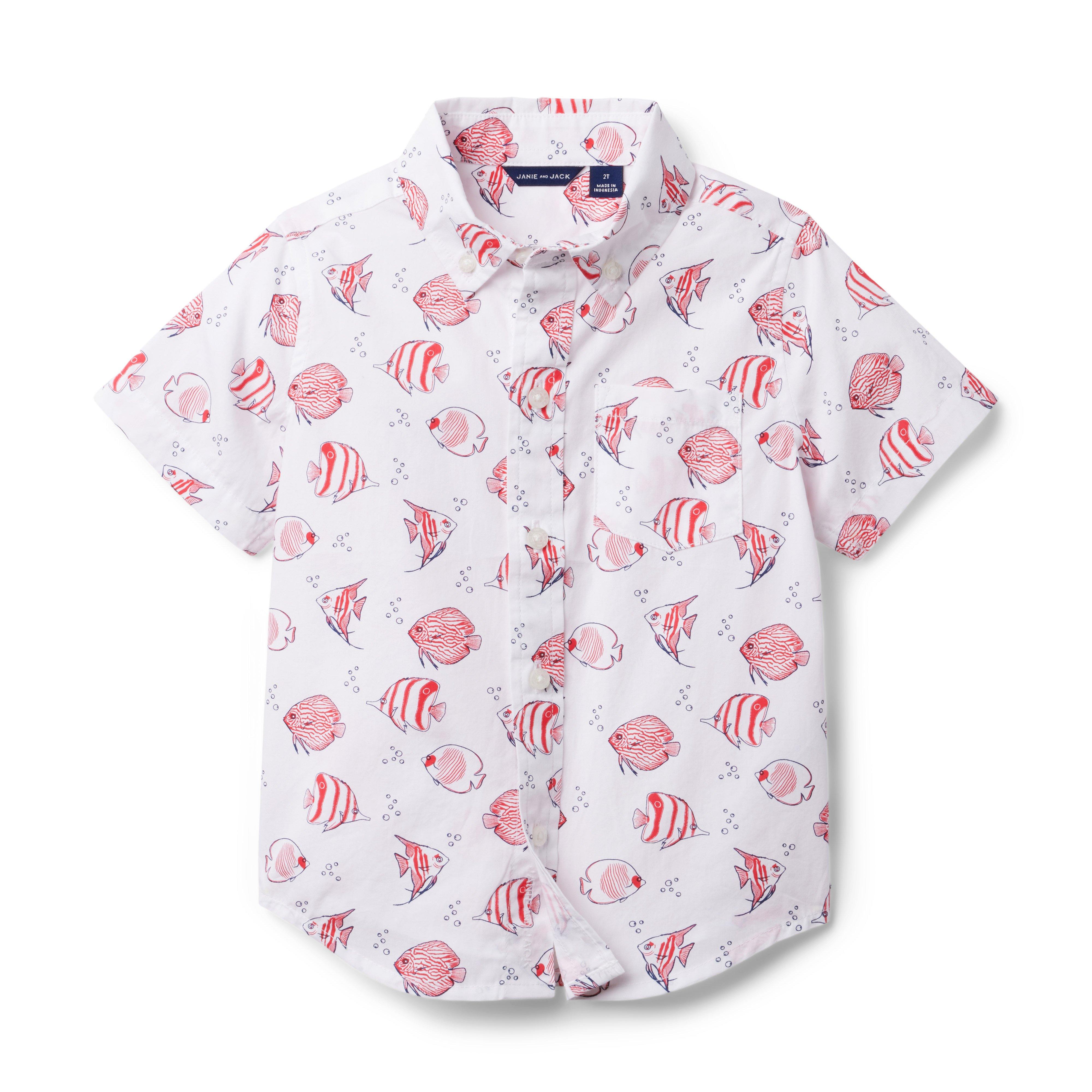 Fish Poplin Shirt