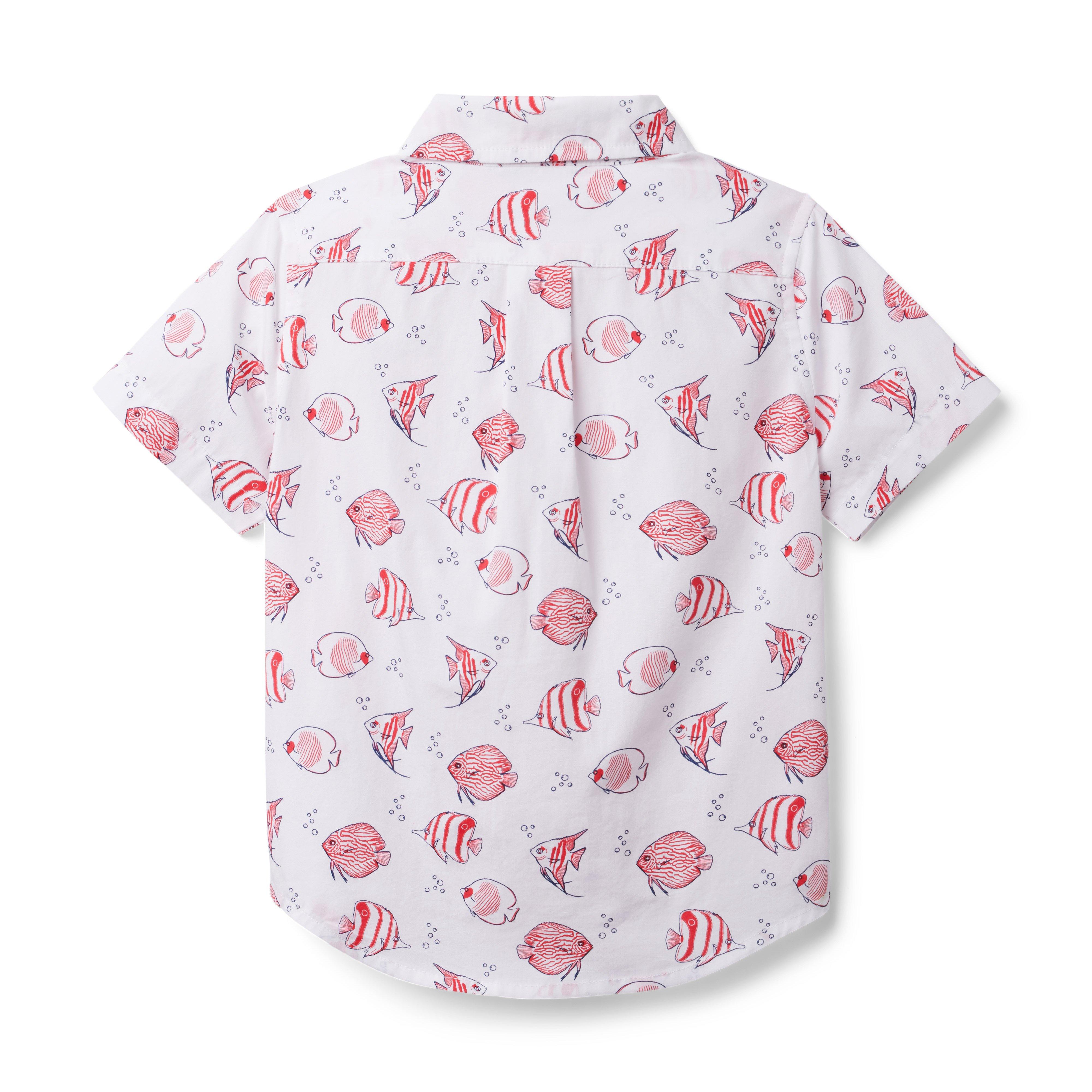 Fish Poplin Shirt image number 1