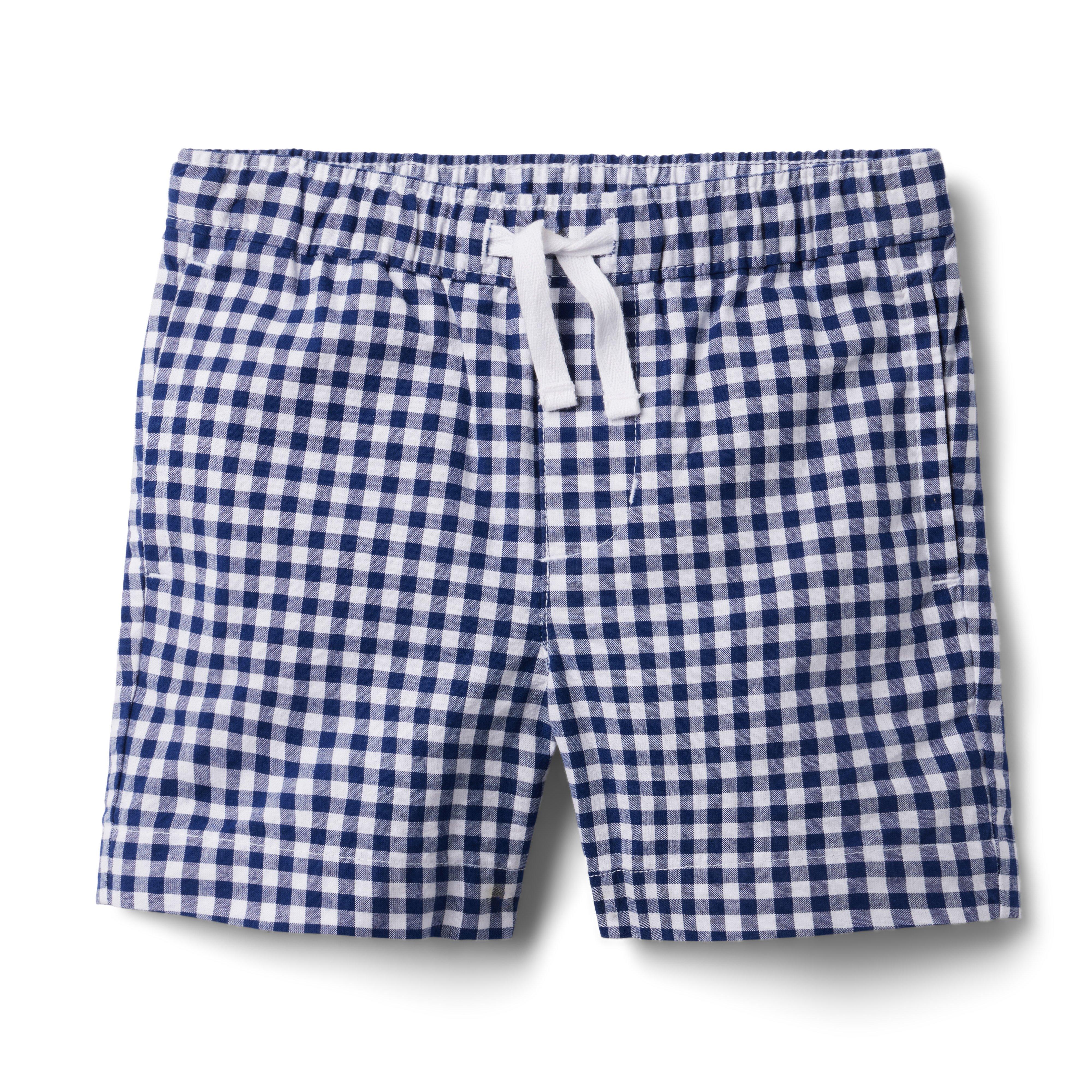 Gingham Pull-On Short image number 0