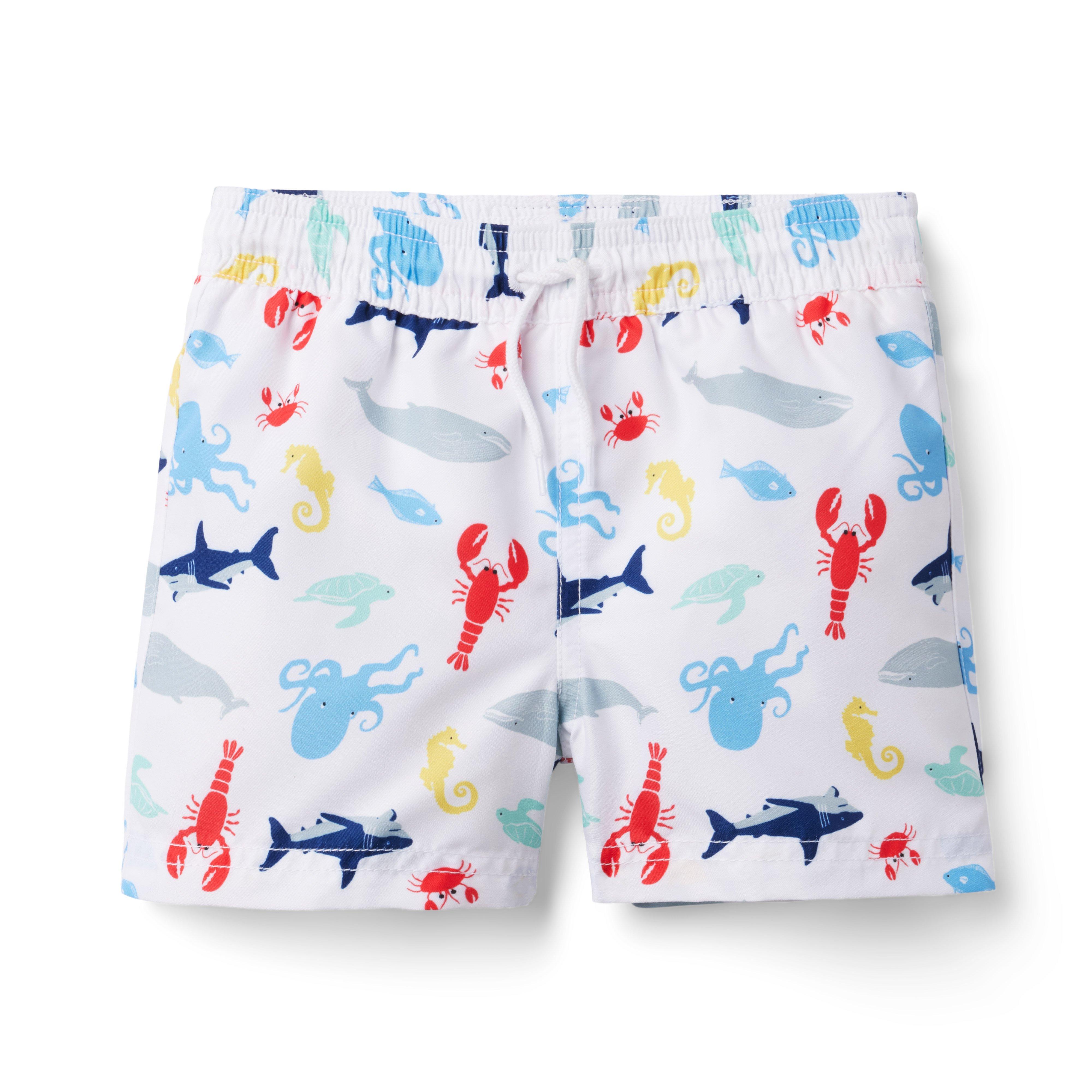 Sea Life Swim Trunk image number 0