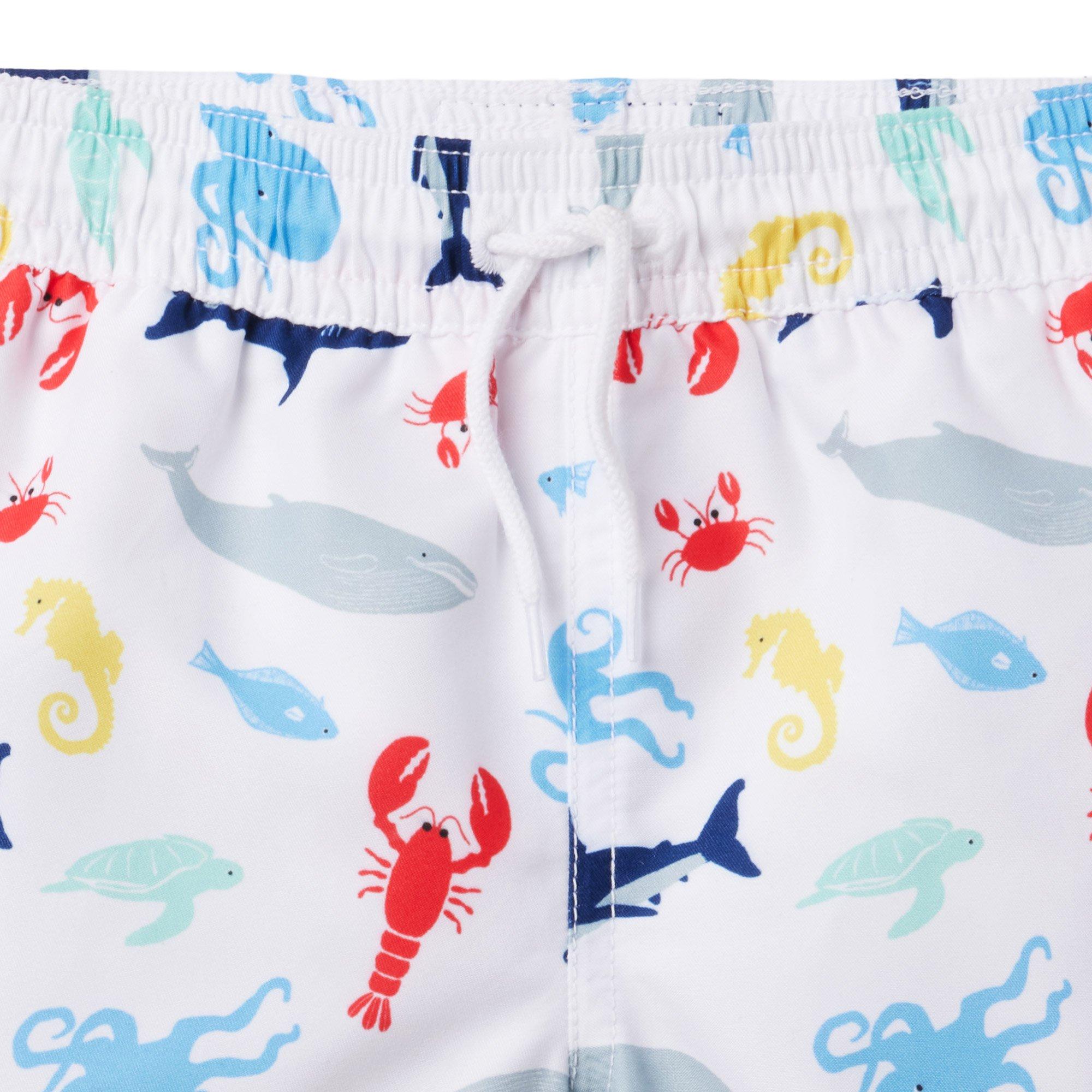 Sea Life Swim Trunk image number 2