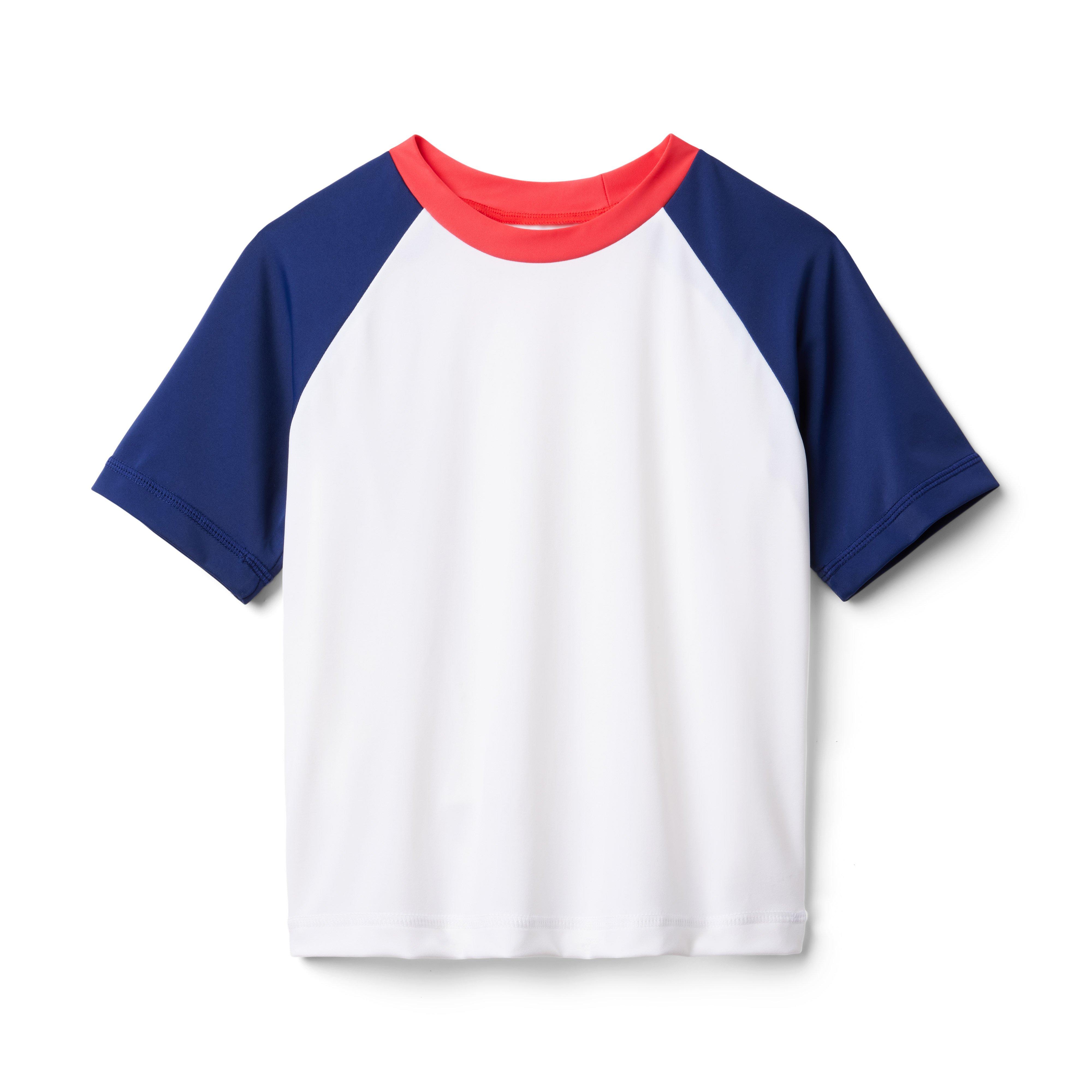Colorblocked Rash Guard