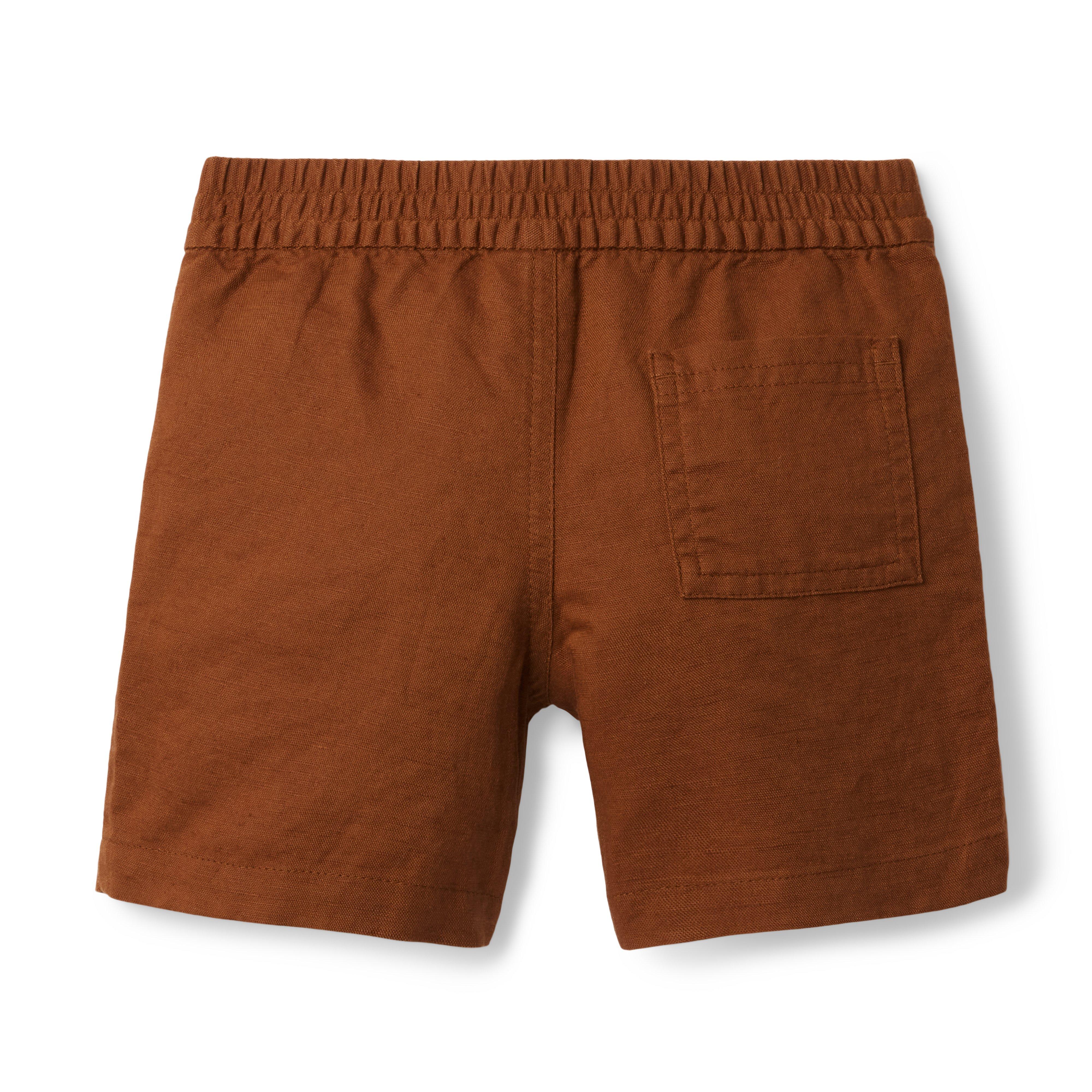 Linen Pull-On Short image number 1