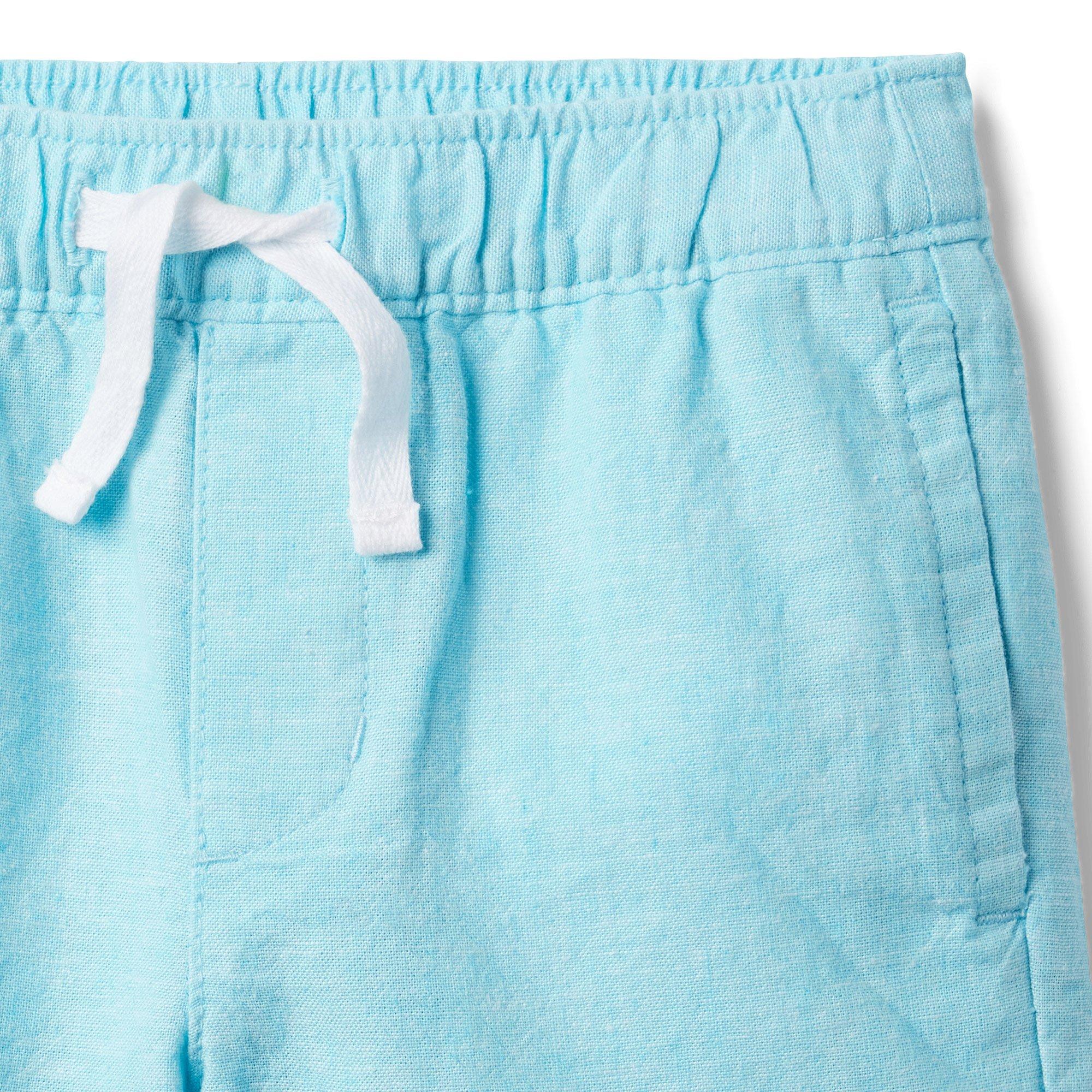 Linen Pull-On Short image number 2