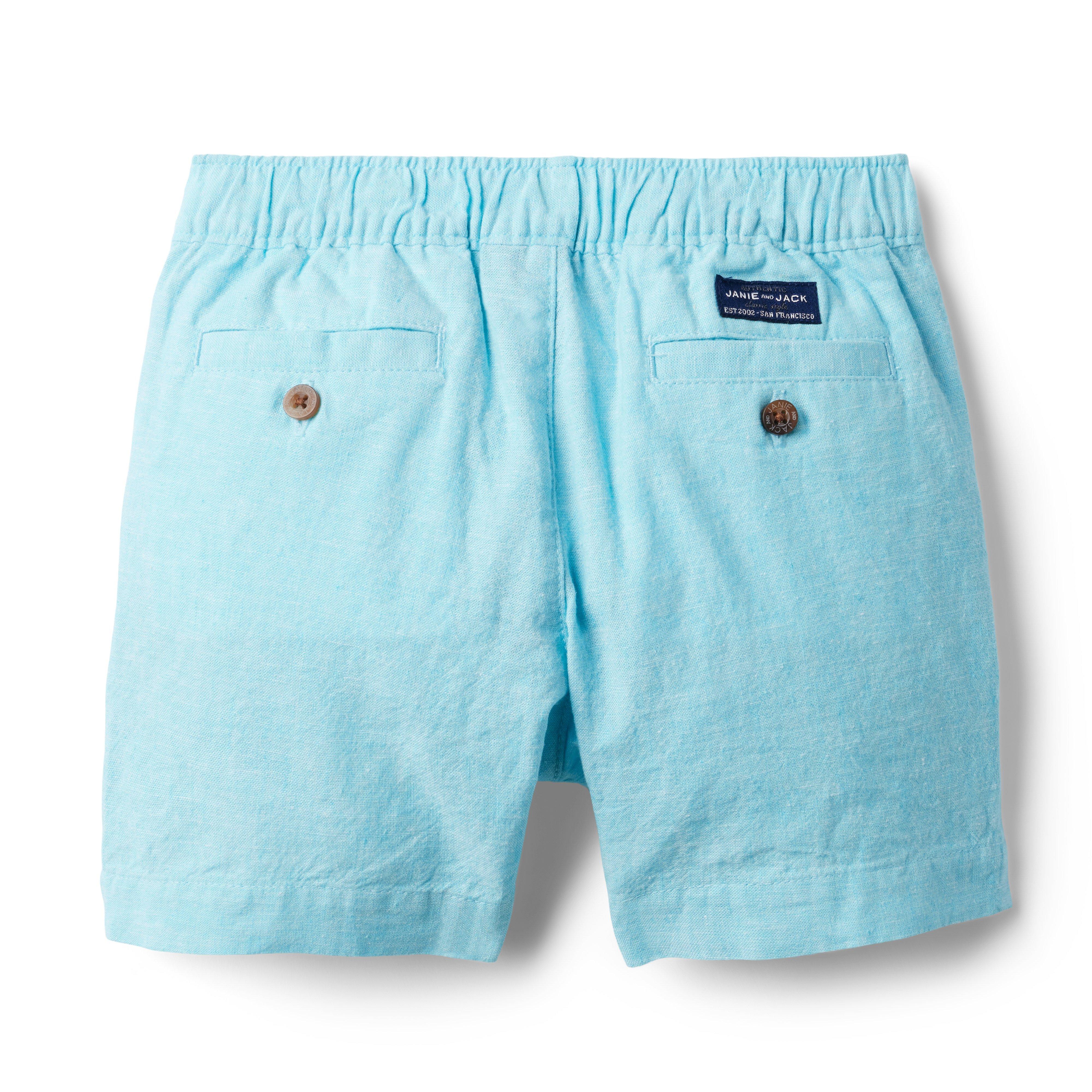 Linen Pull-On Short image number 1