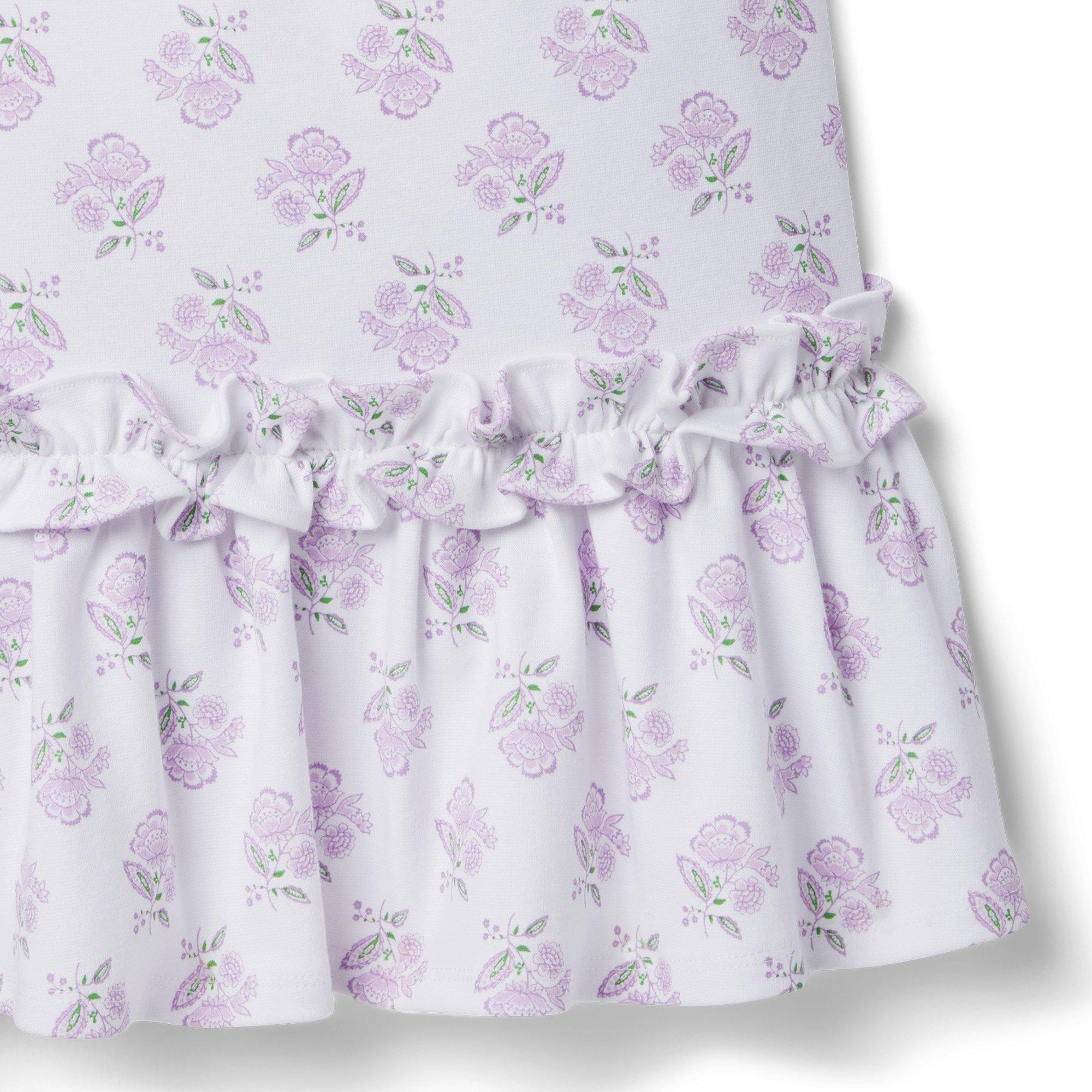 Floral Ruffle Ponte Dress image number 2