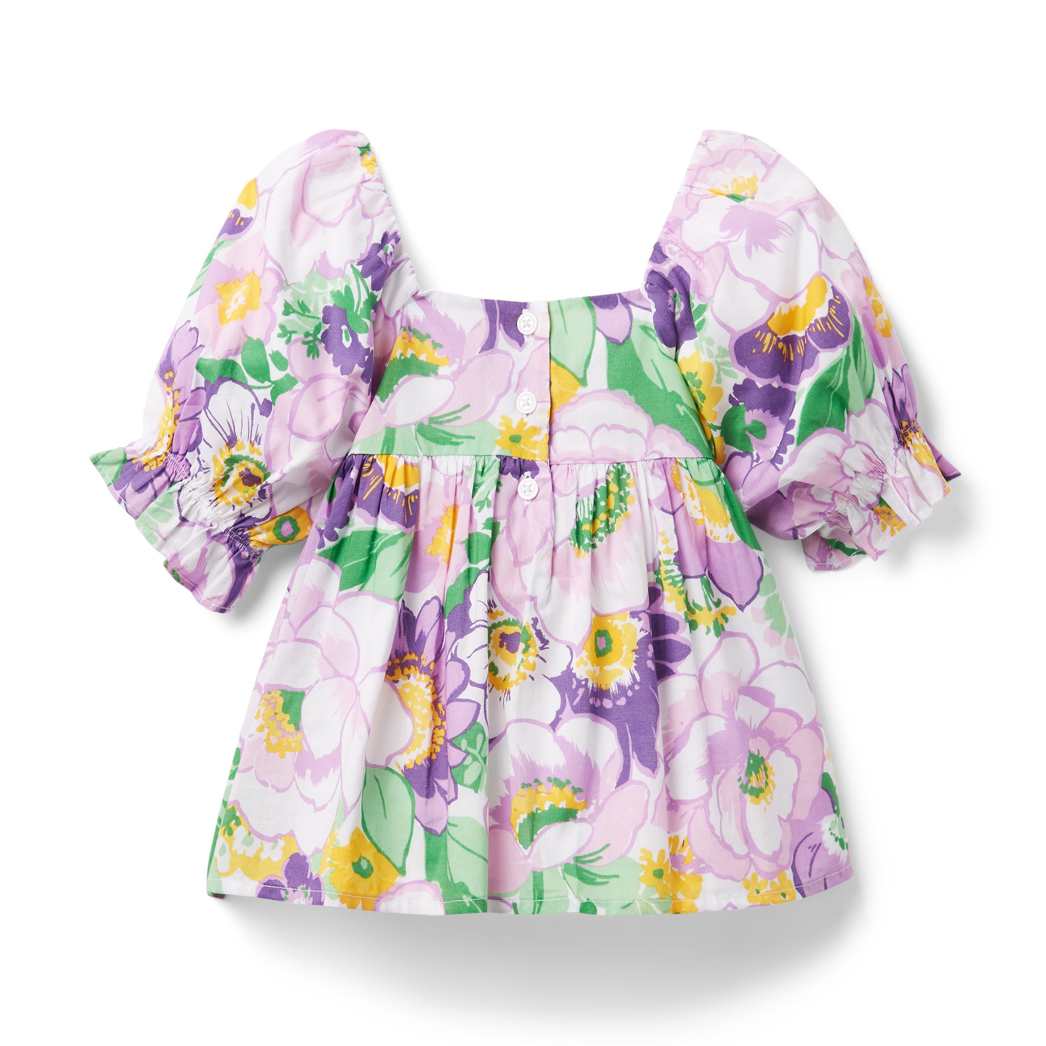 Floral Puff Sleeve Top image number 1