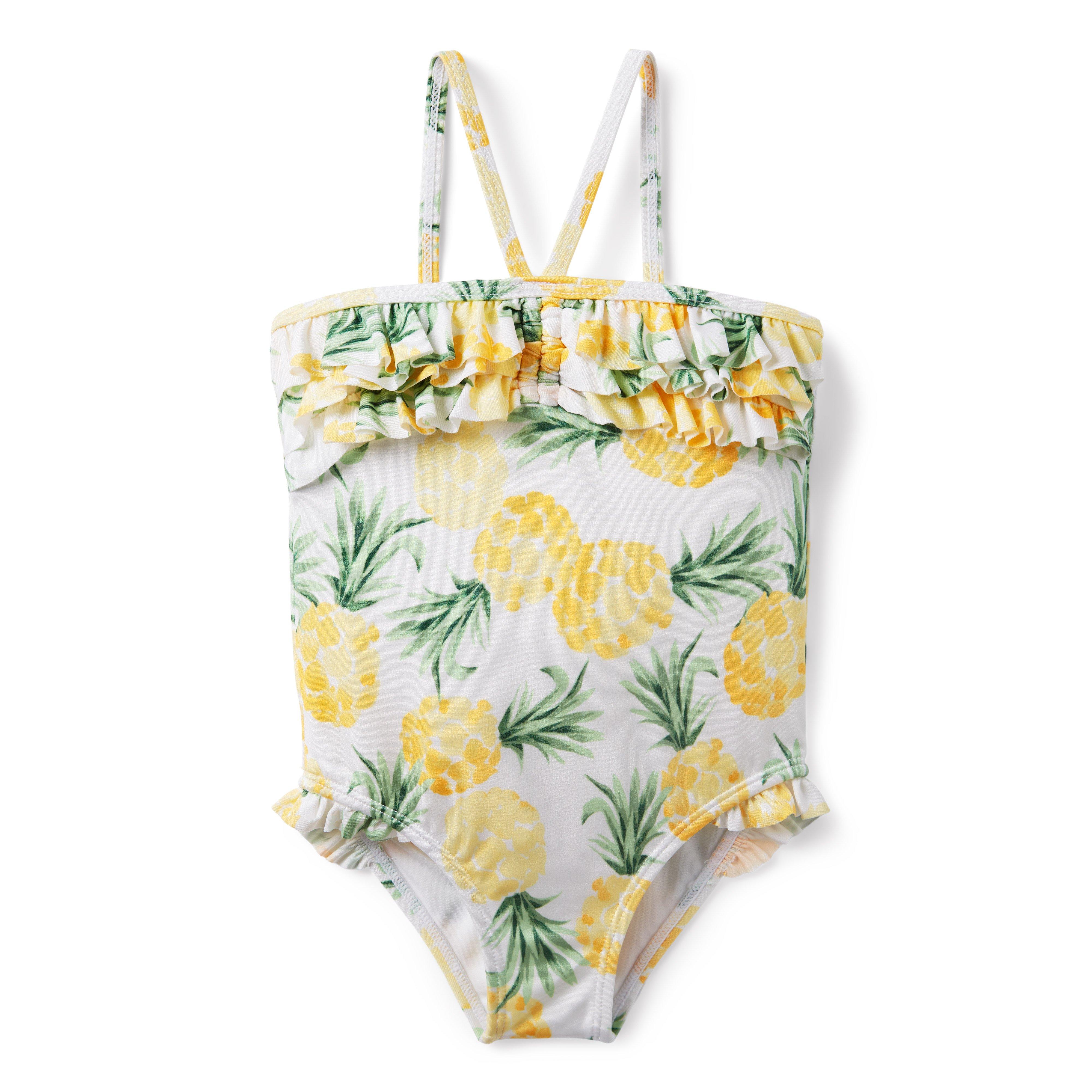 Pineapple Ruffle Swimsuit image number 0