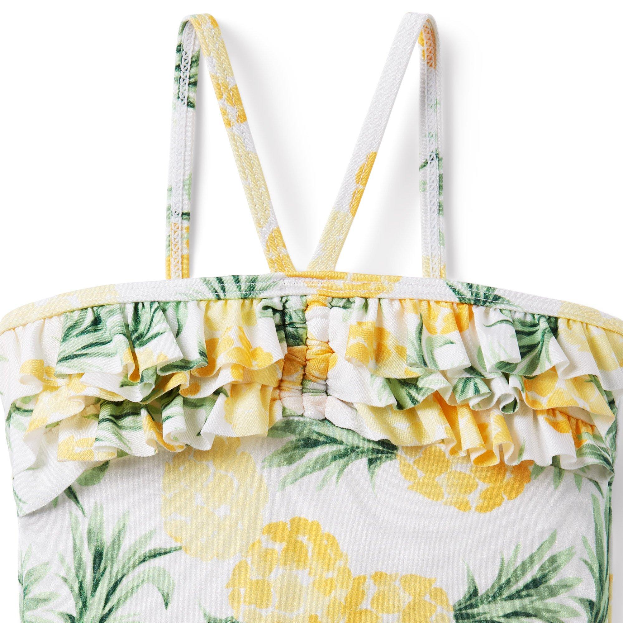 Pineapple Ruffle Swimsuit image number 2