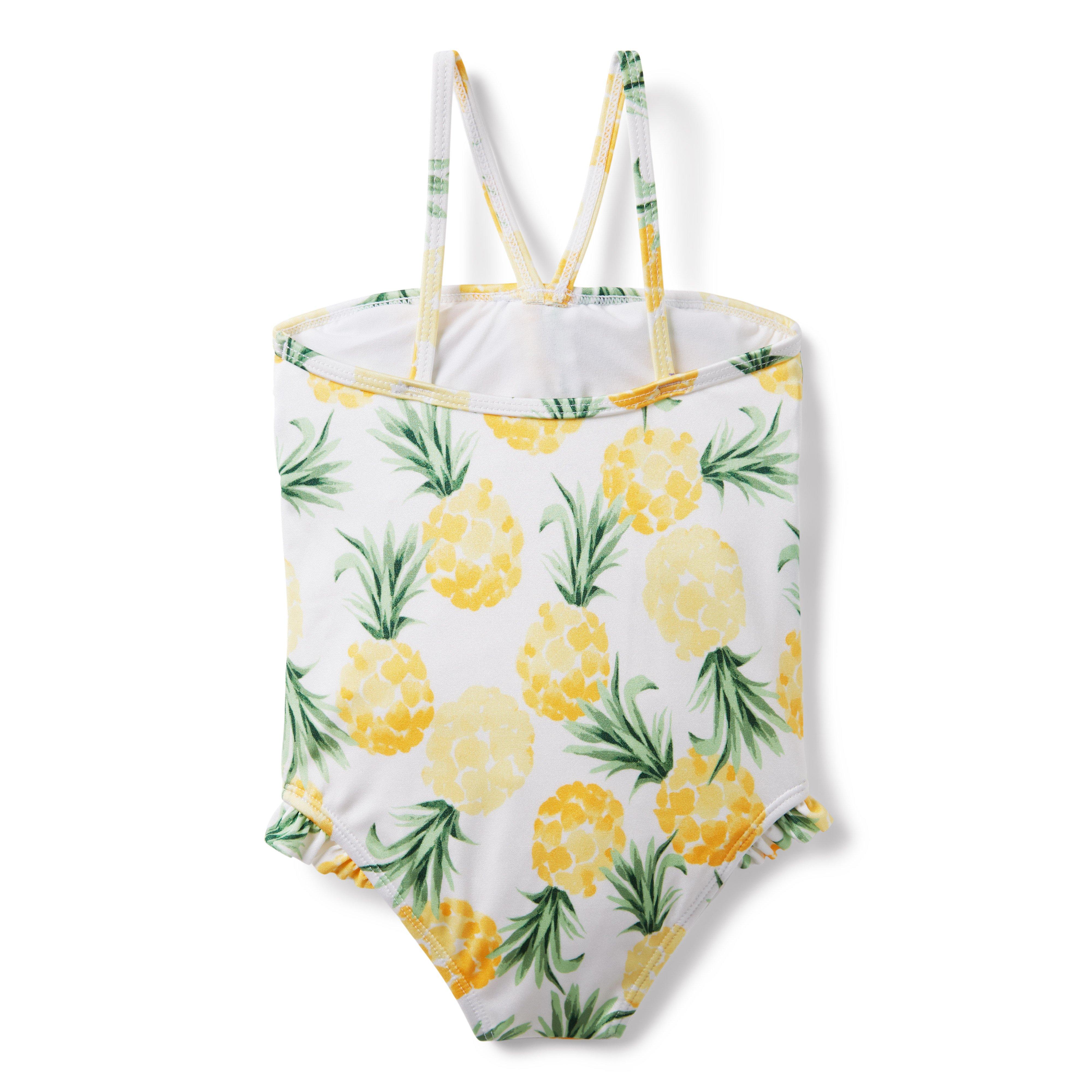 Pineapple Ruffle Swimsuit image number 1
