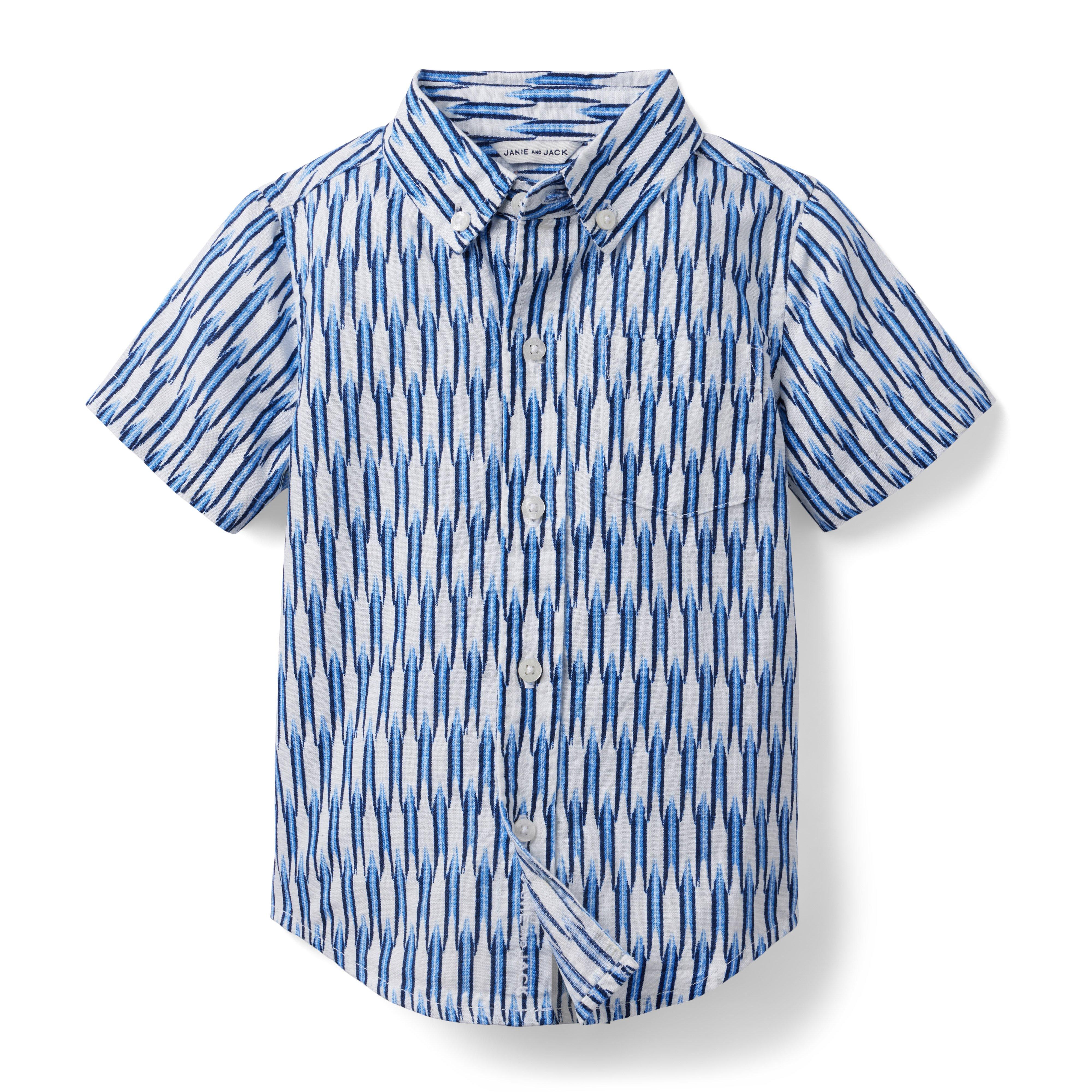 Ikat Linen Shirt