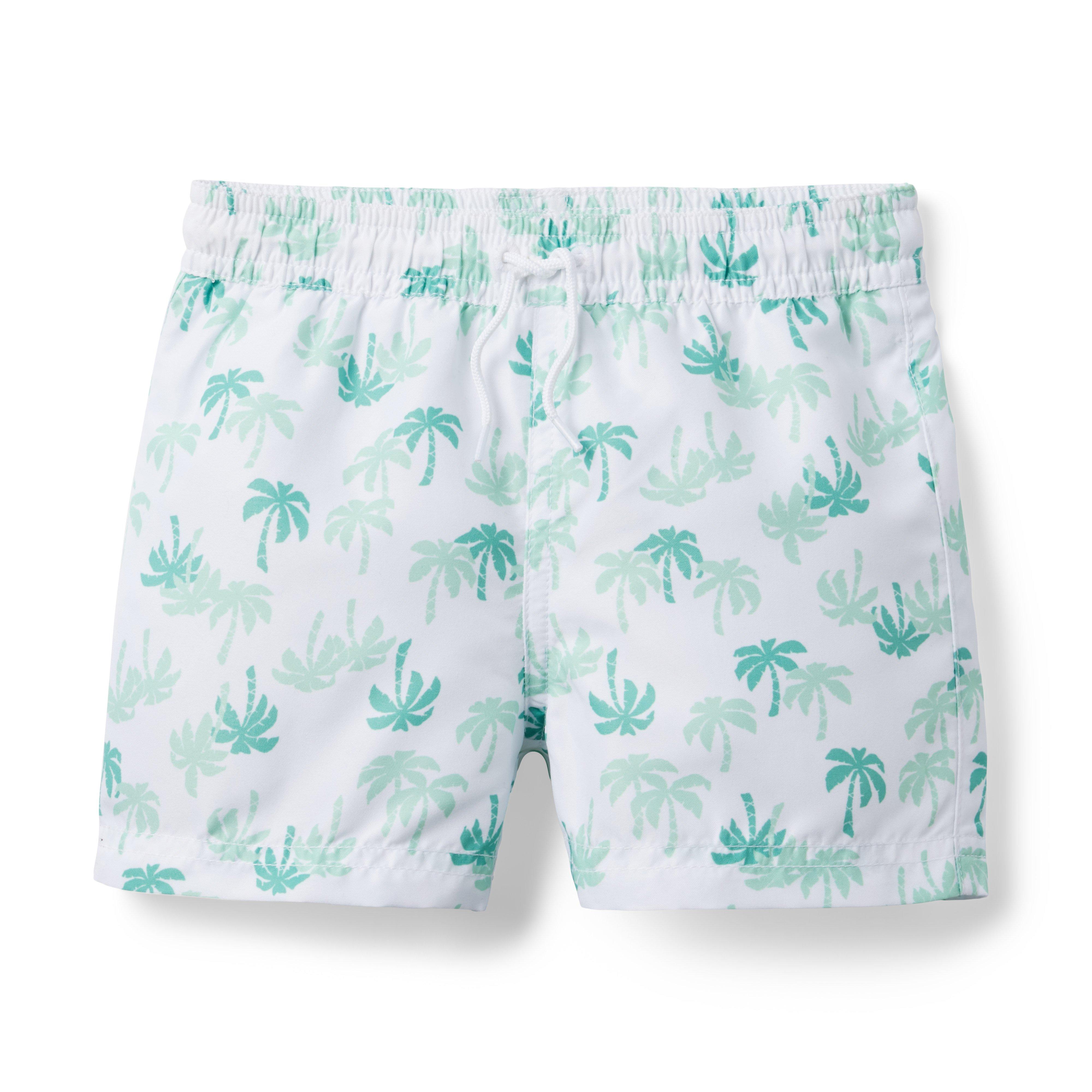 Palm Tree Recycled Swim Trunk