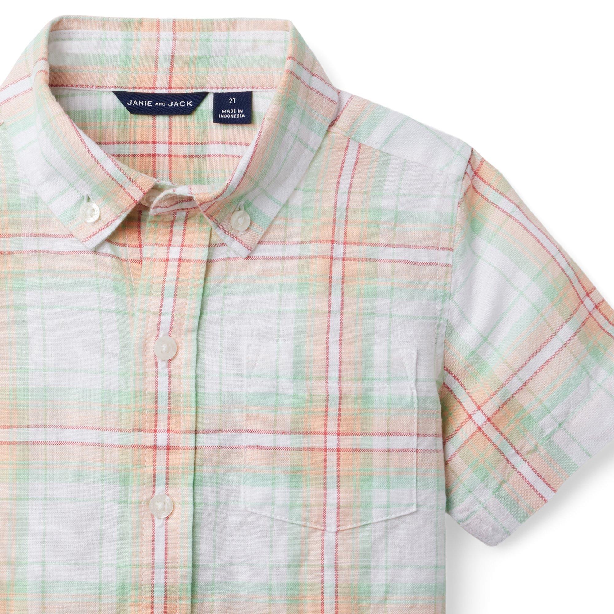 Plaid Linen Shirt image number 2