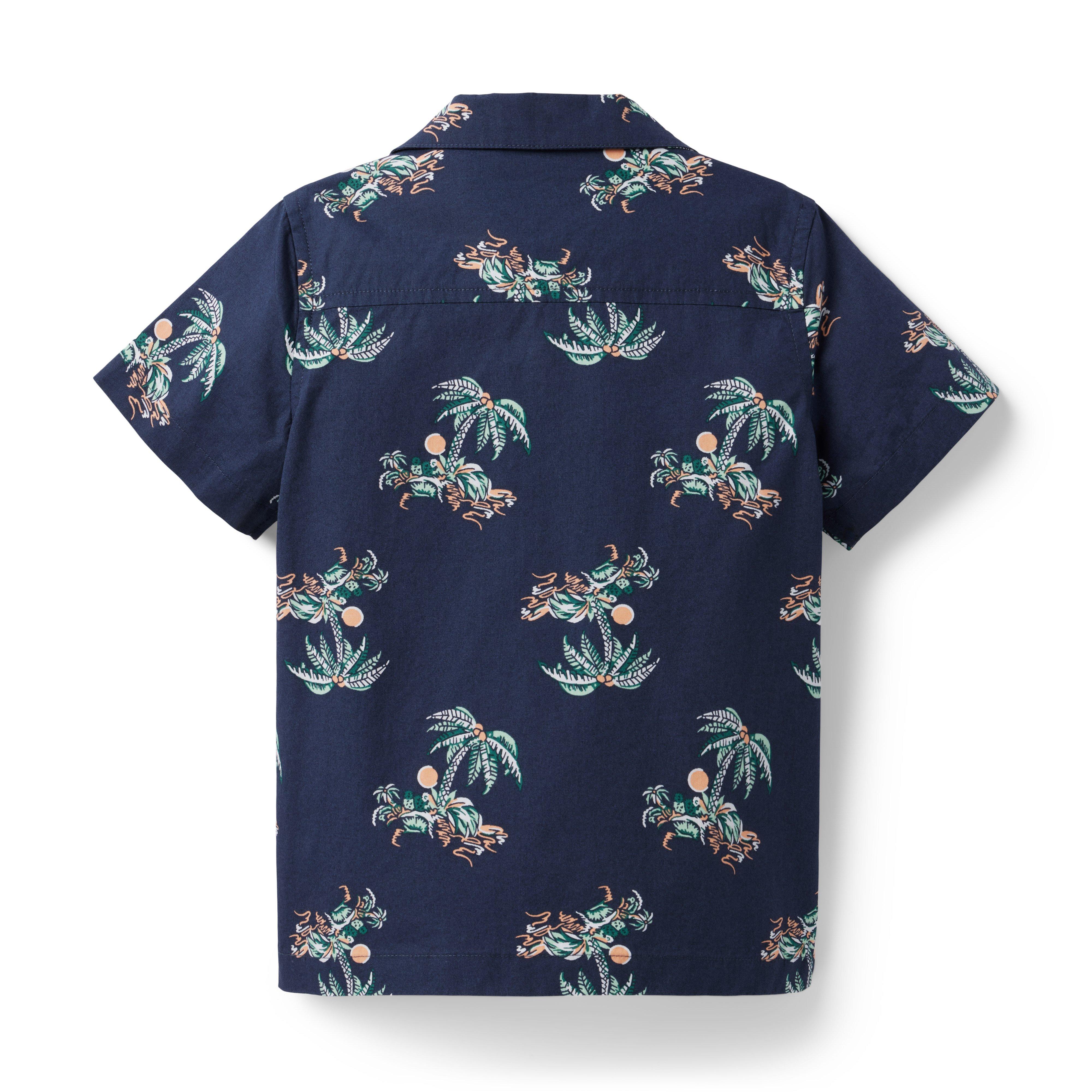 Island Palm Poplin Cabana Shirt image number 1