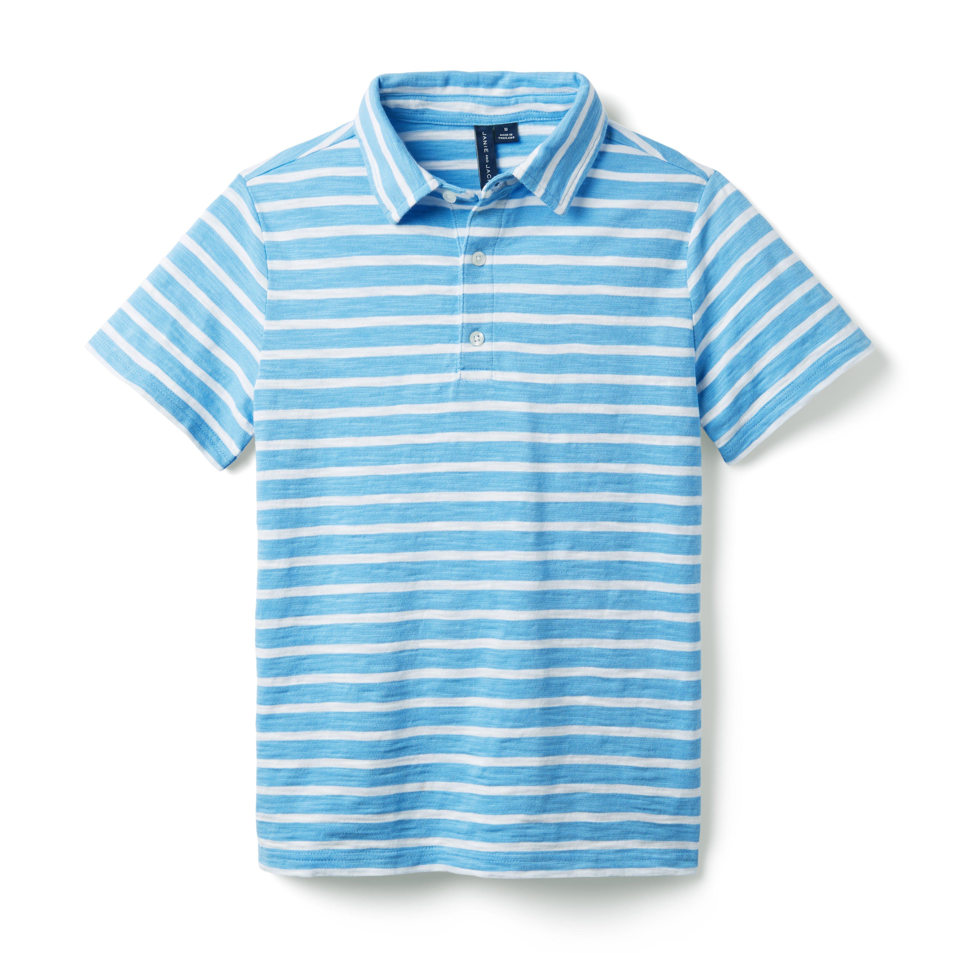 Striped Slub Polo image number 2