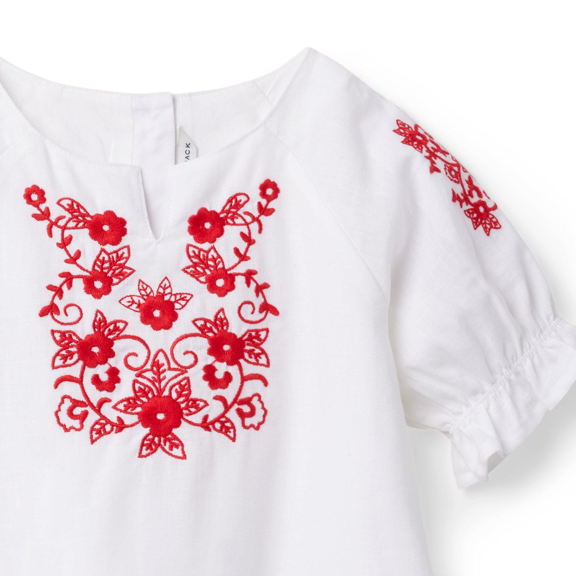 Embroidered Tunic Dress image number 3