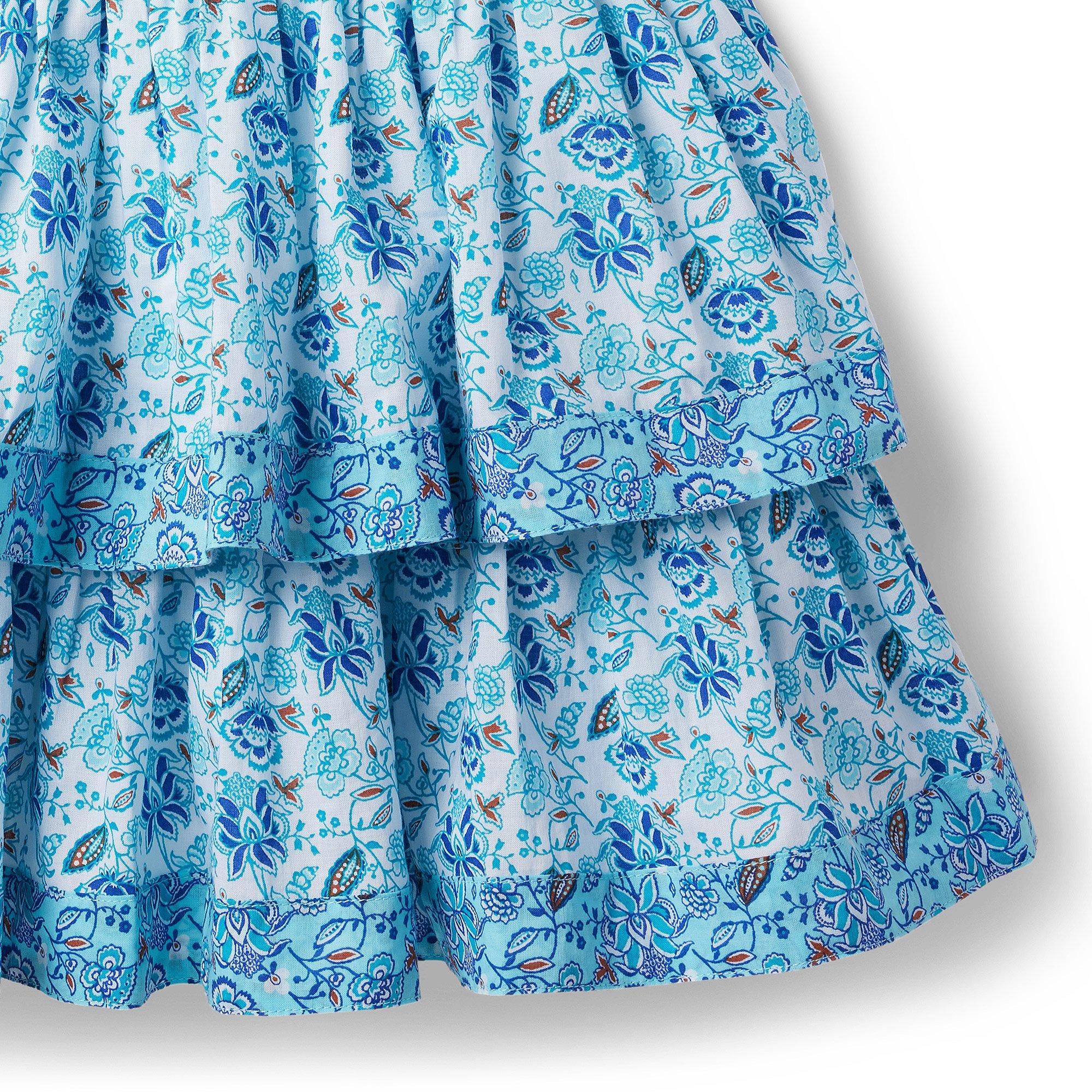 Floral Paisley Tiered Sundress image number 2