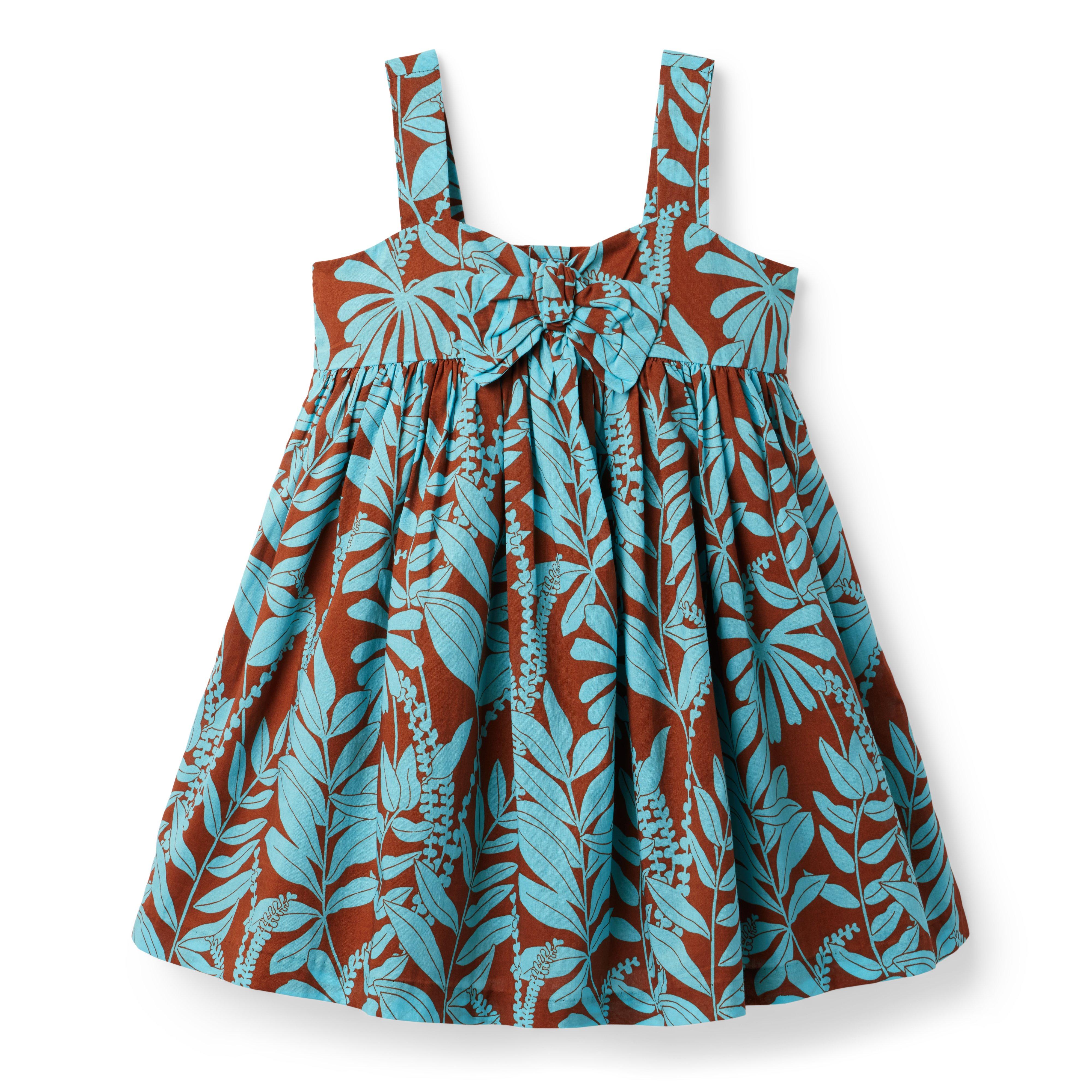 Tropical Knotted Bow Sundress image number 0