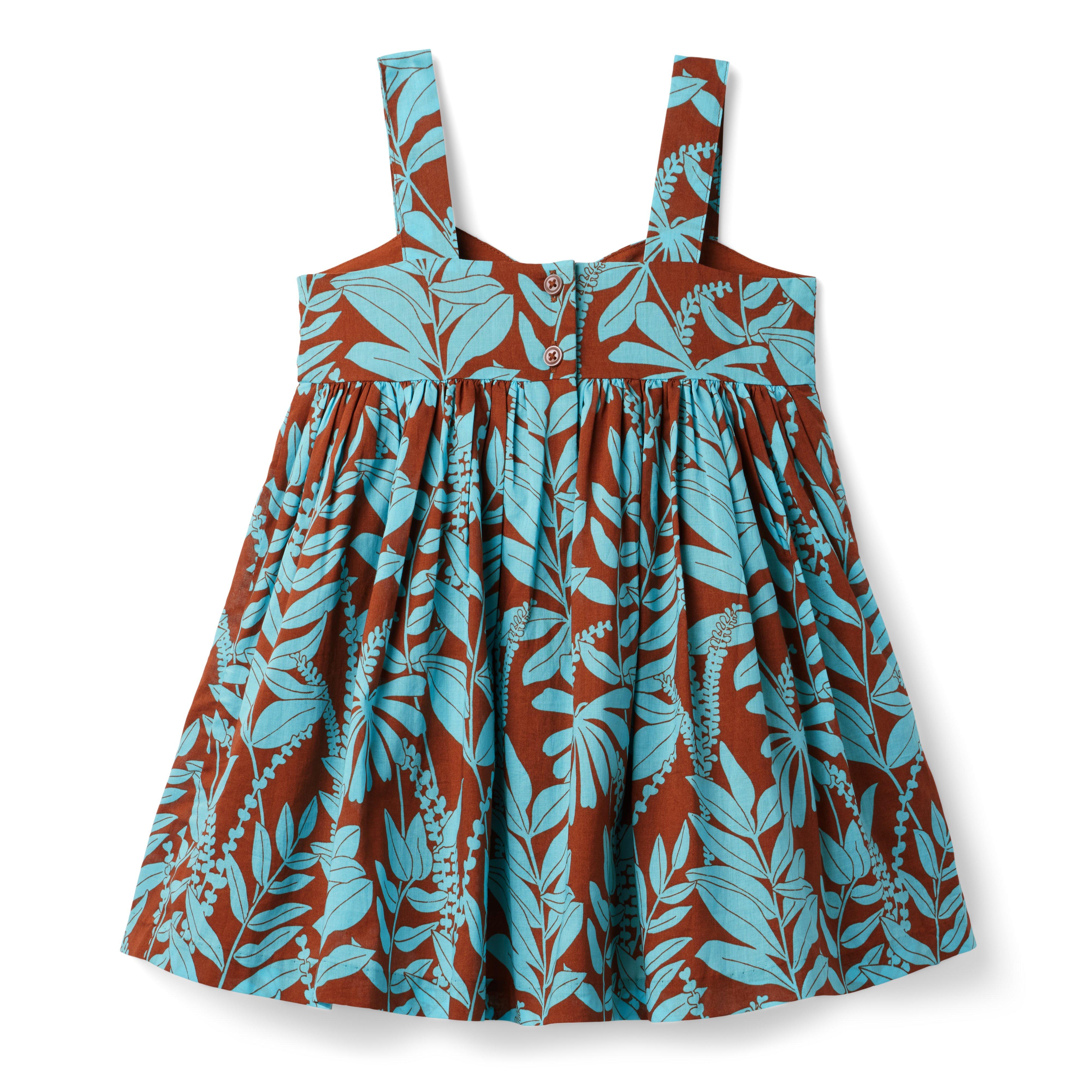 Tropical Knotted Bow Sundress image number 1