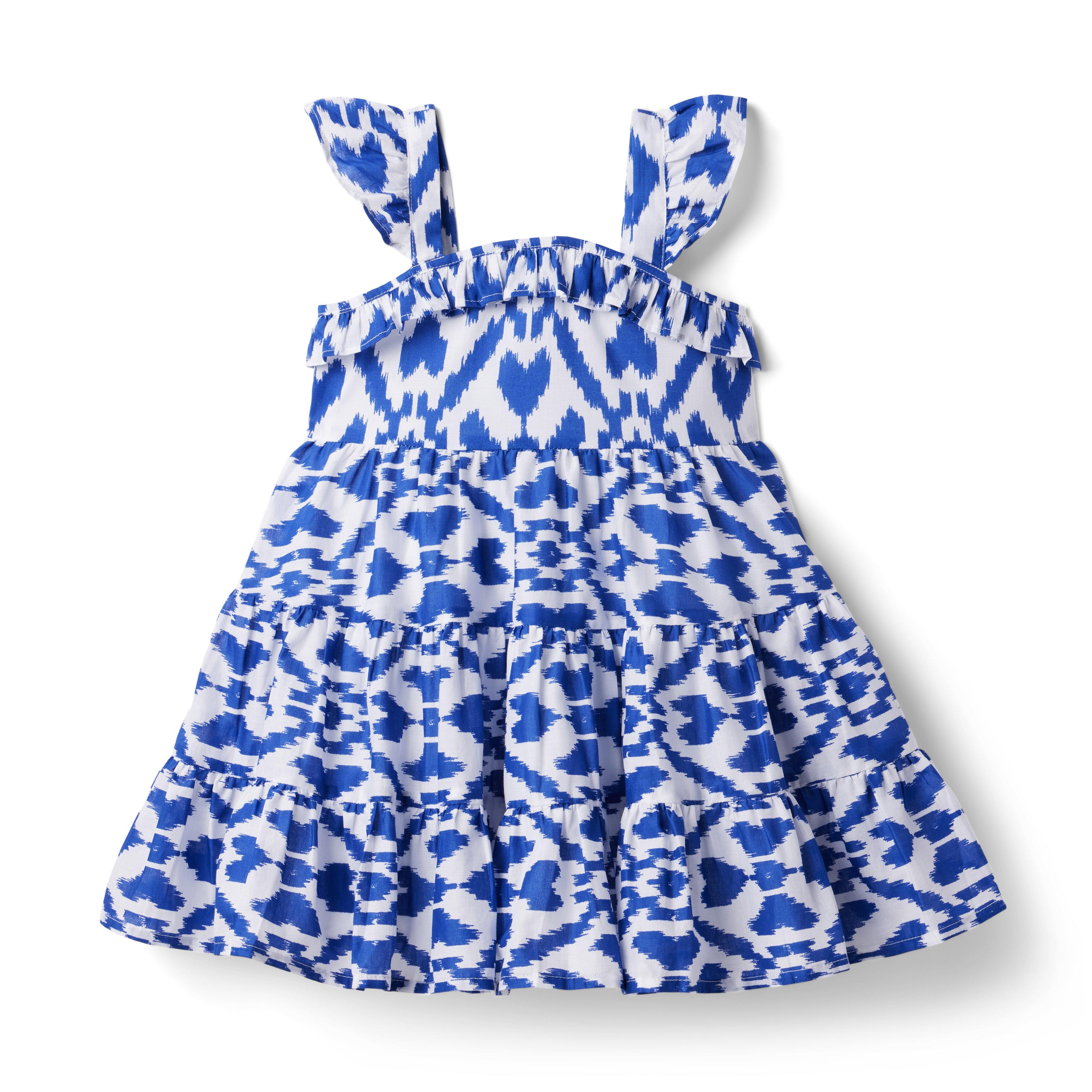 Ikat Ruffle Trim Sundress image number 0