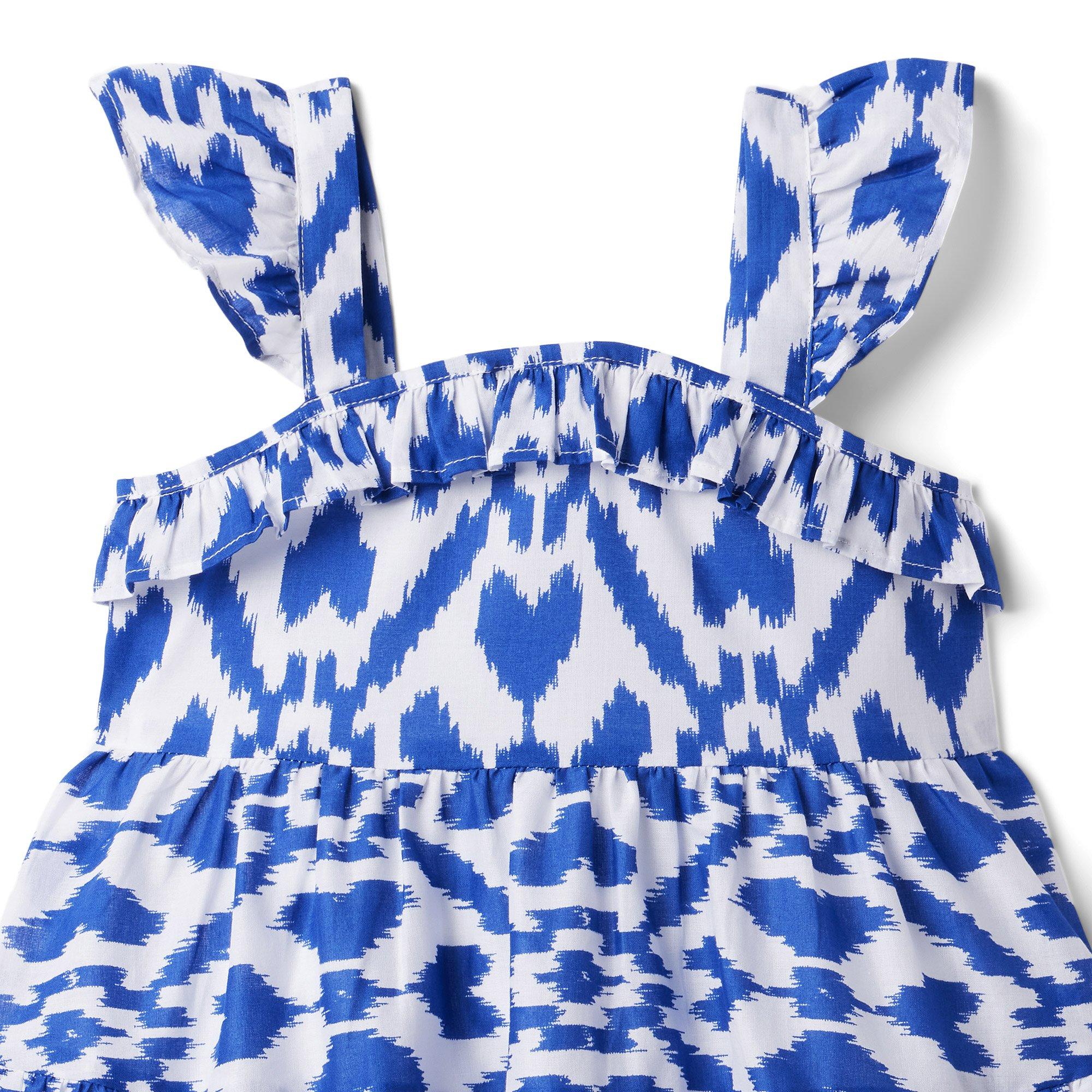 Ikat Ruffle Trim Sundress image number 2