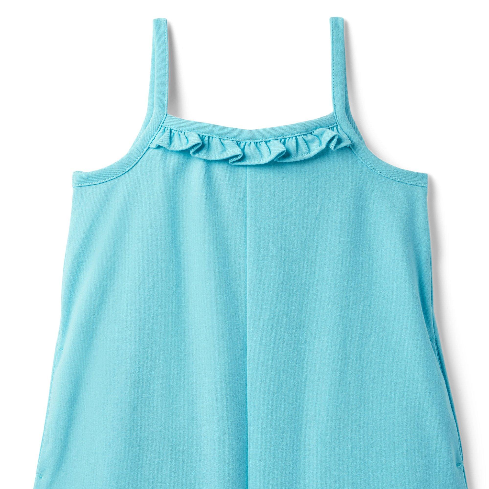 Ruffle Trim Wide Leg Jumpsuit image number 2