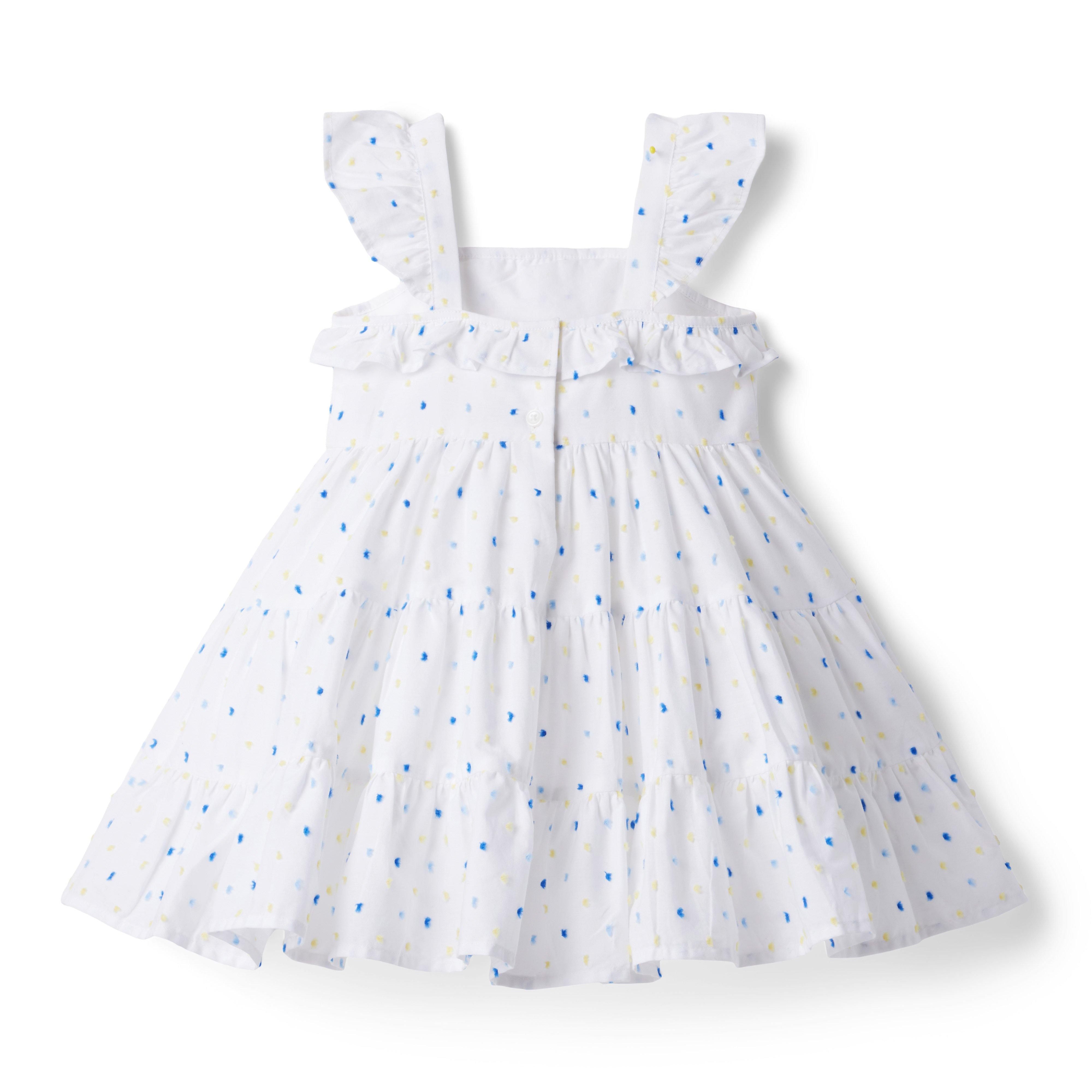 Ruffle Trim Swiss Dot Sundress image number 2