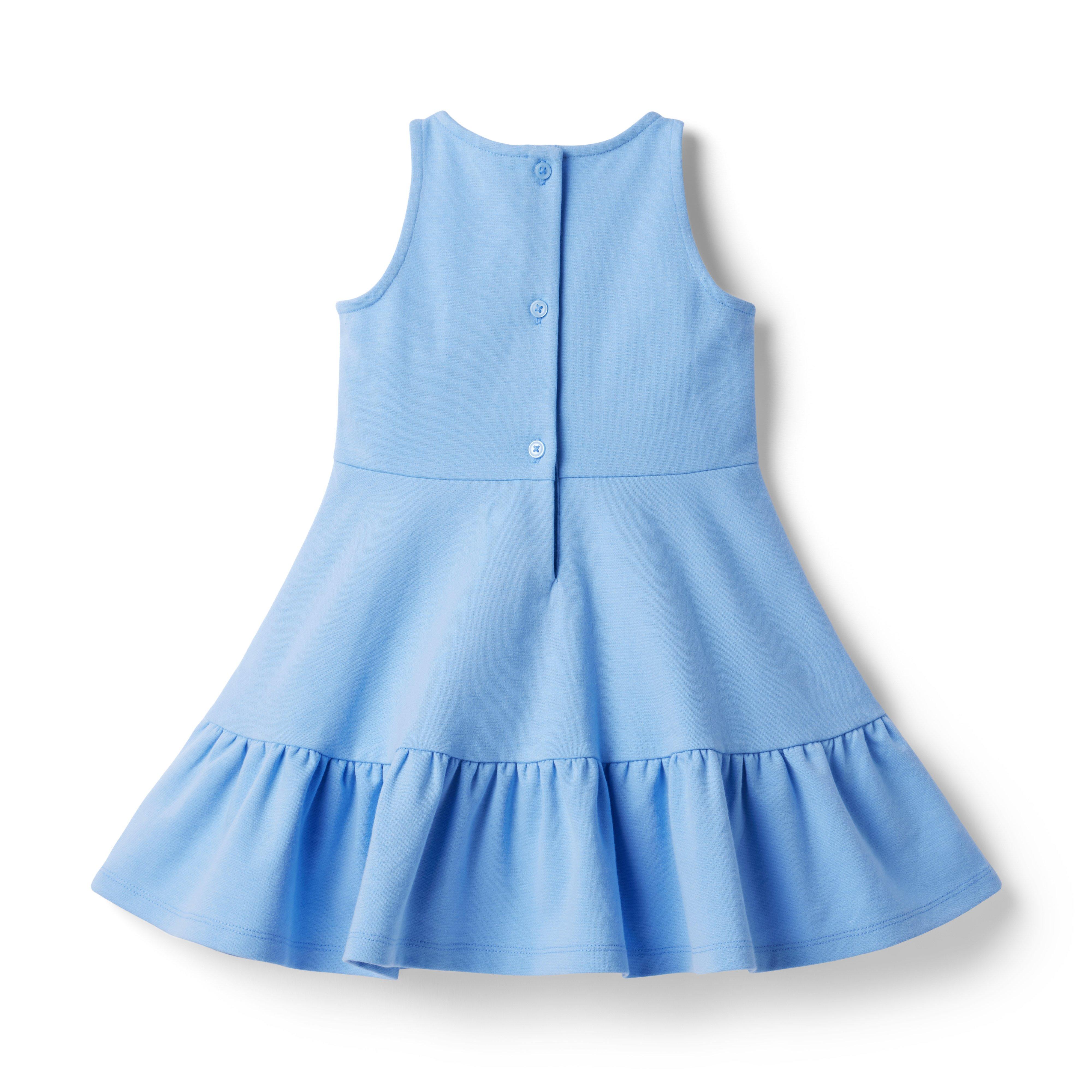 Eyelet Lace Ponte Dress image number 2