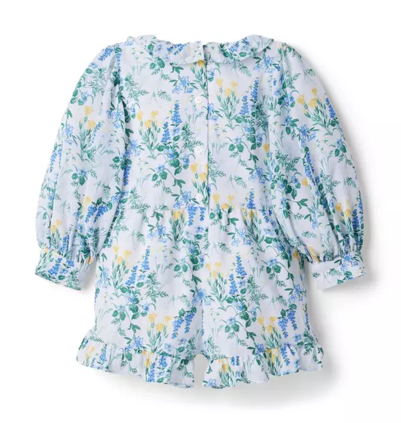 Floral Ruffle Romper image number 2