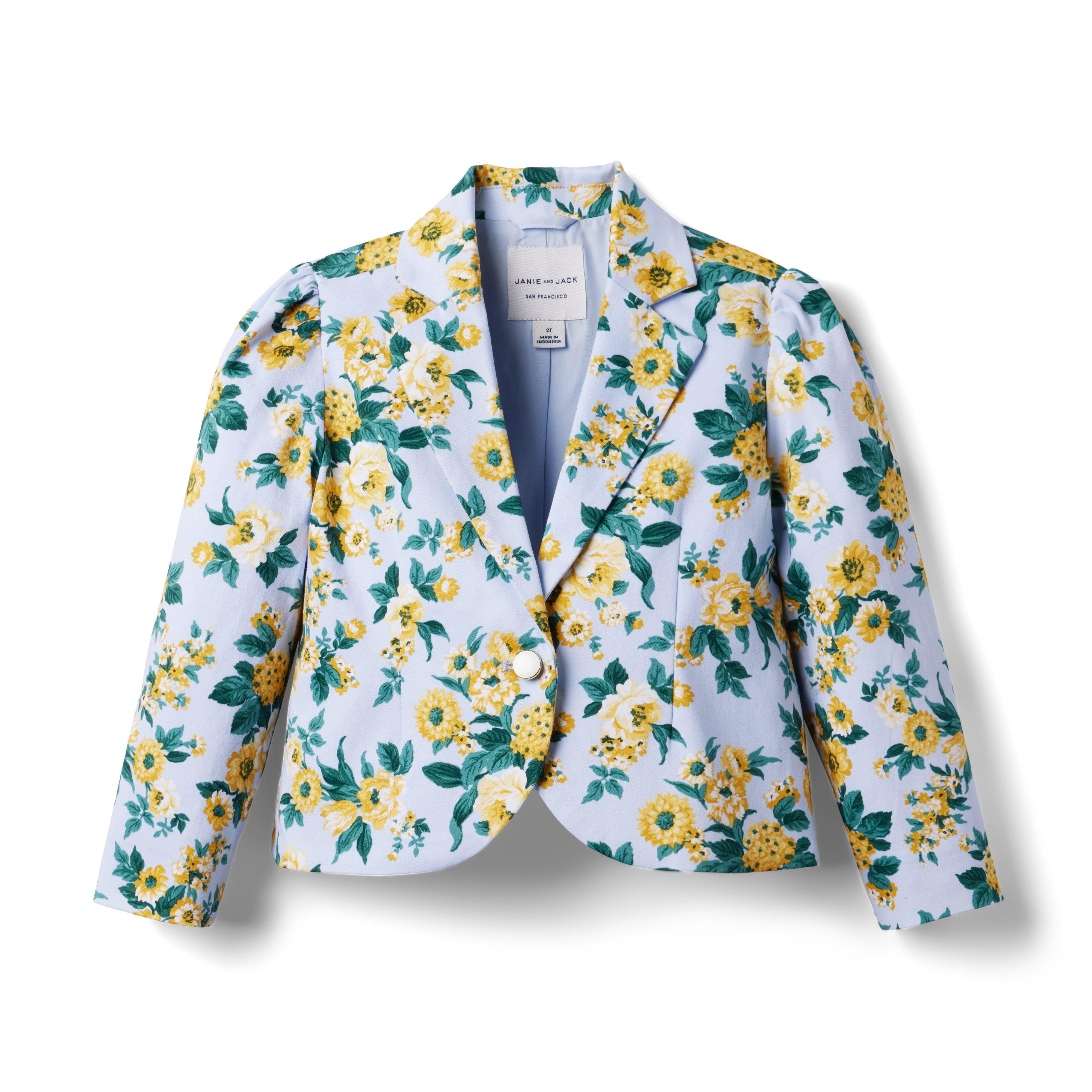 Floral Sateen Jacket image number 0
