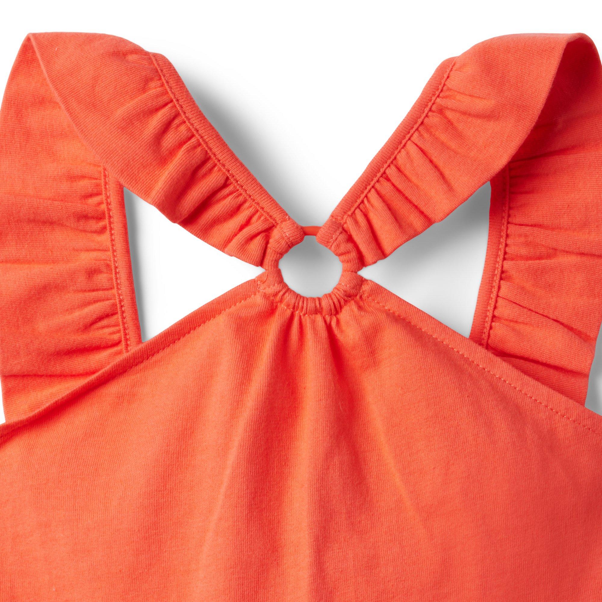 Ruffle Halter Ring Top image number 2