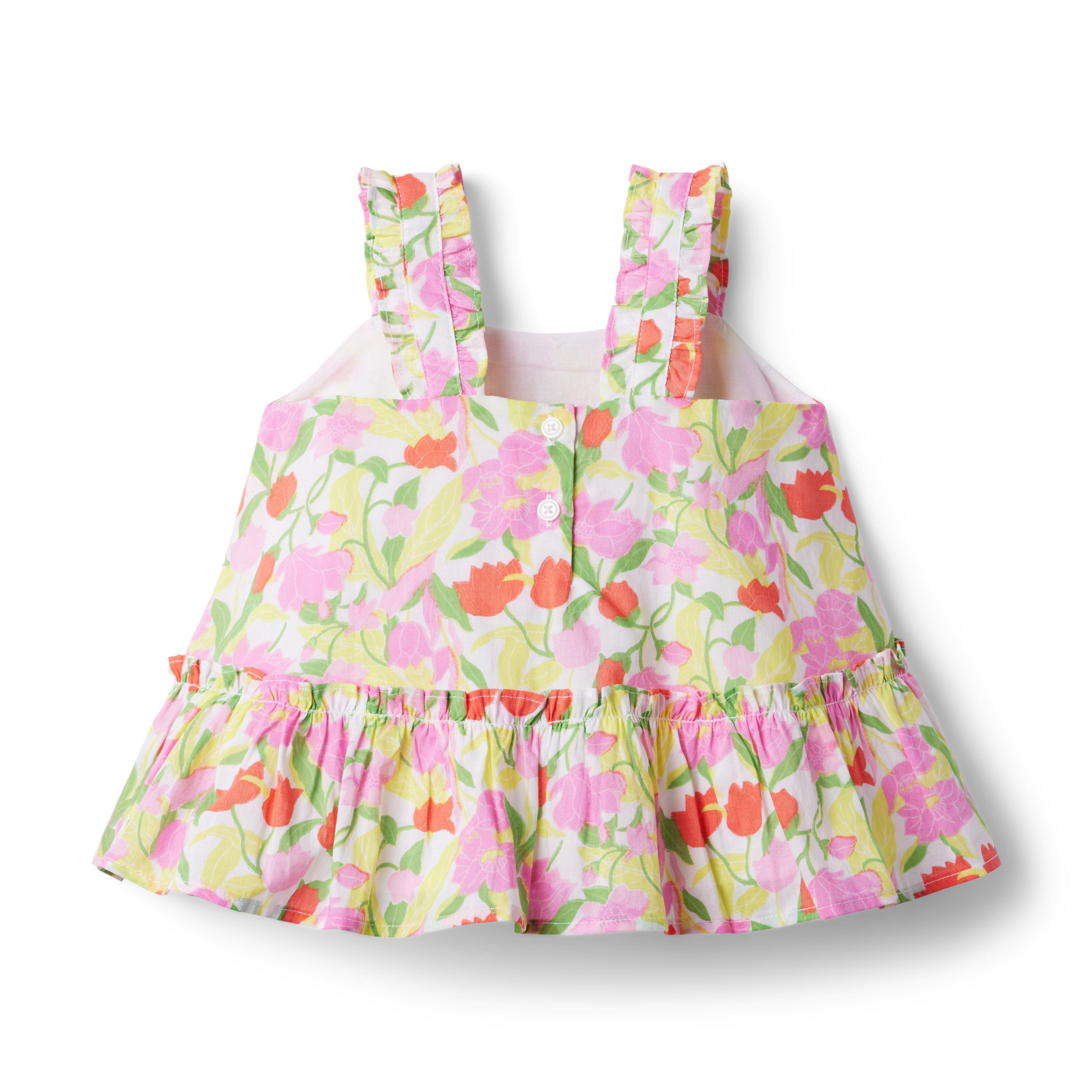 Floral Peplum Top image number 1