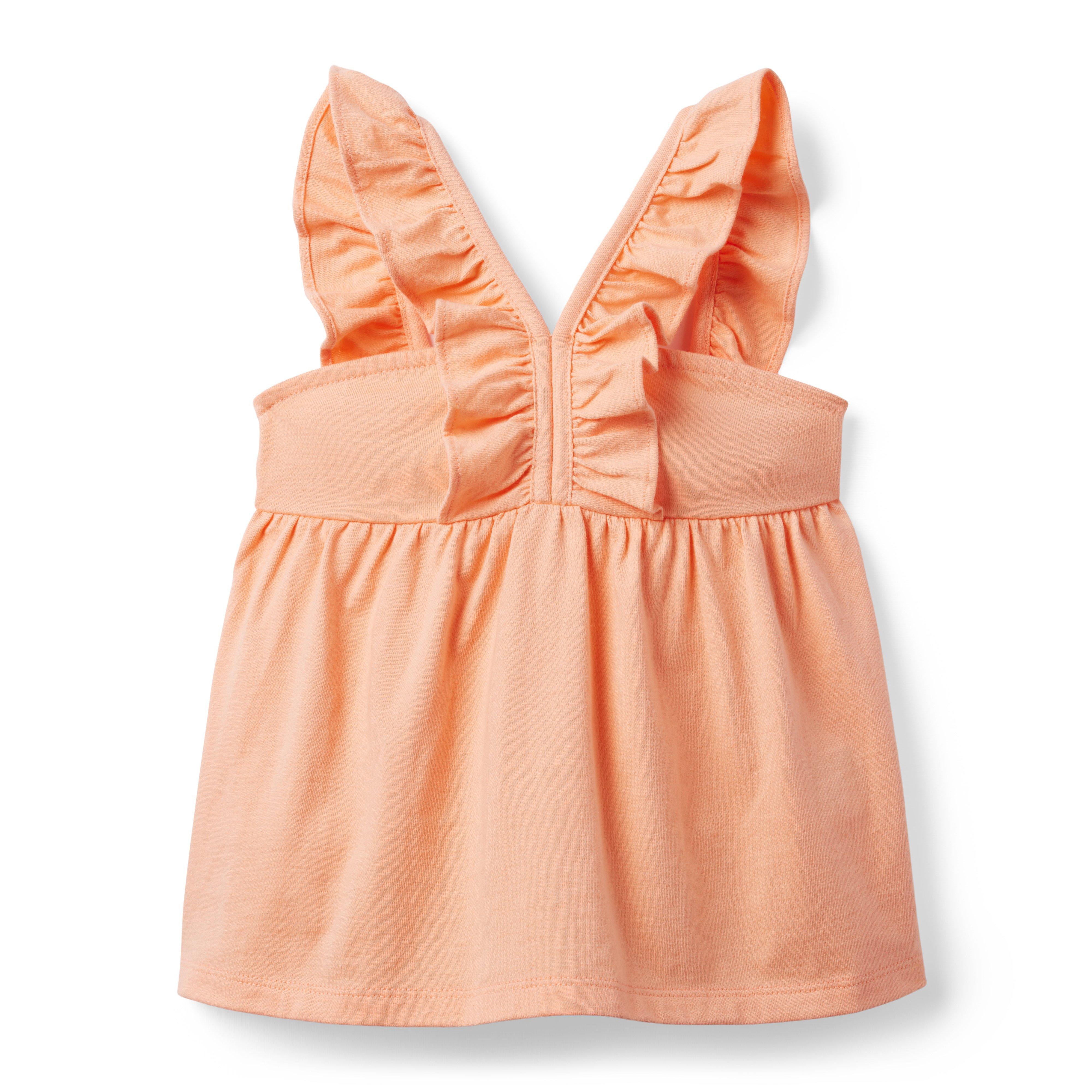 Ruffle Strap Jersey Top image number 0