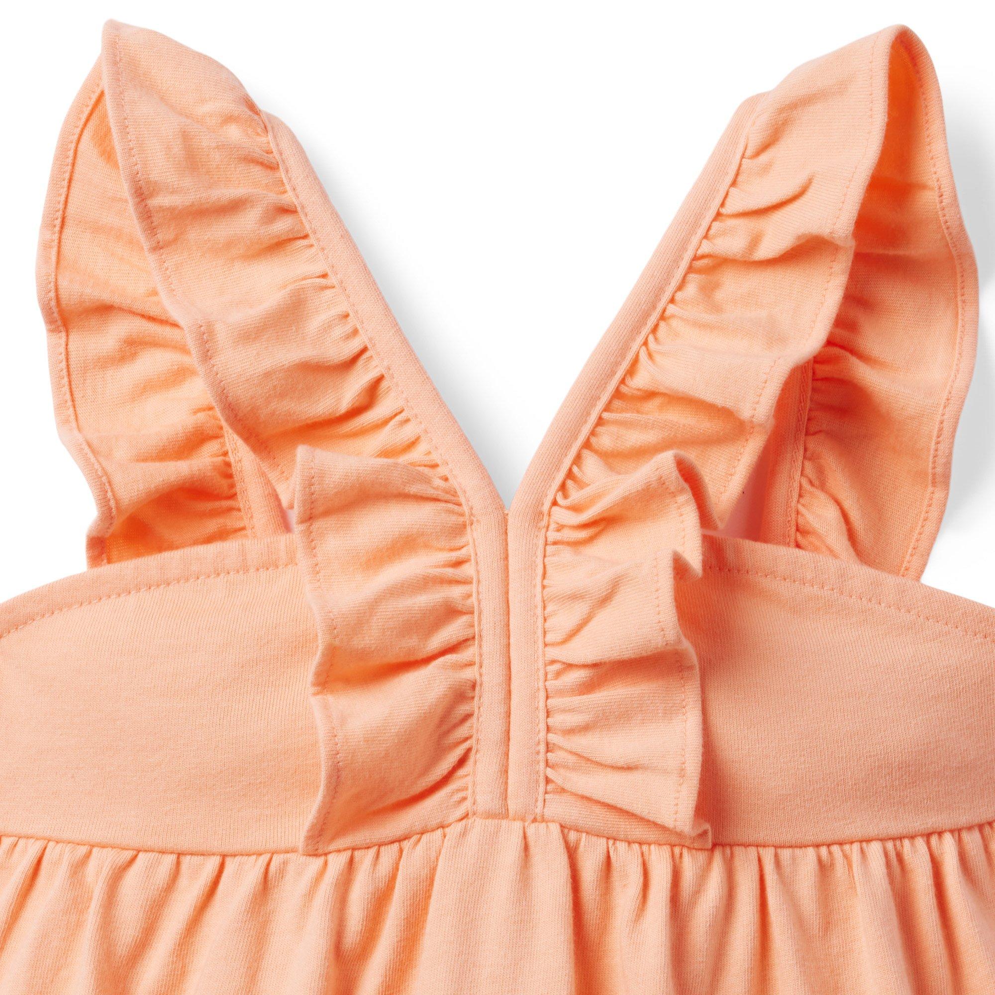 Ruffle Strap Jersey Top image number 2