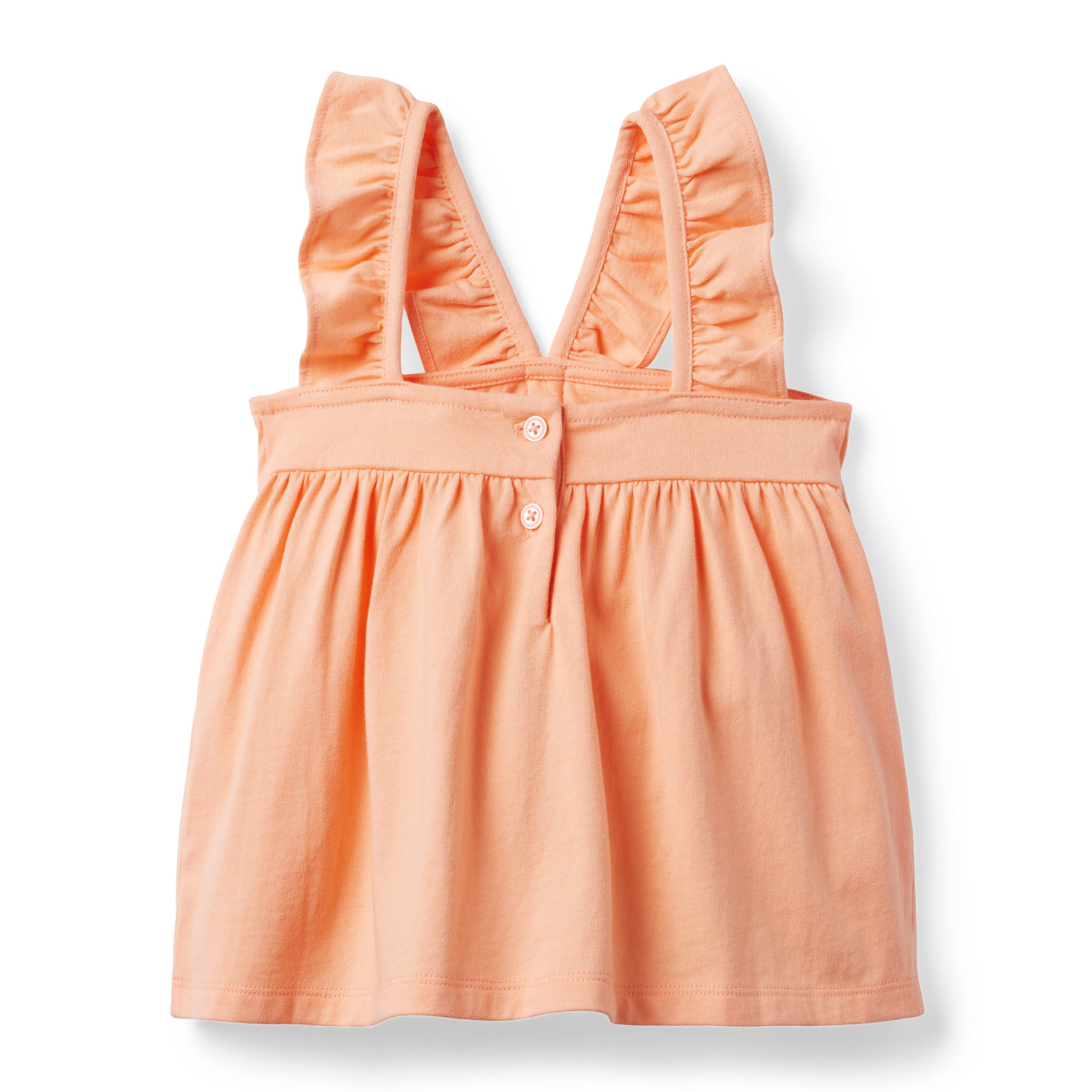 Ruffle Strap Jersey Top image number 1