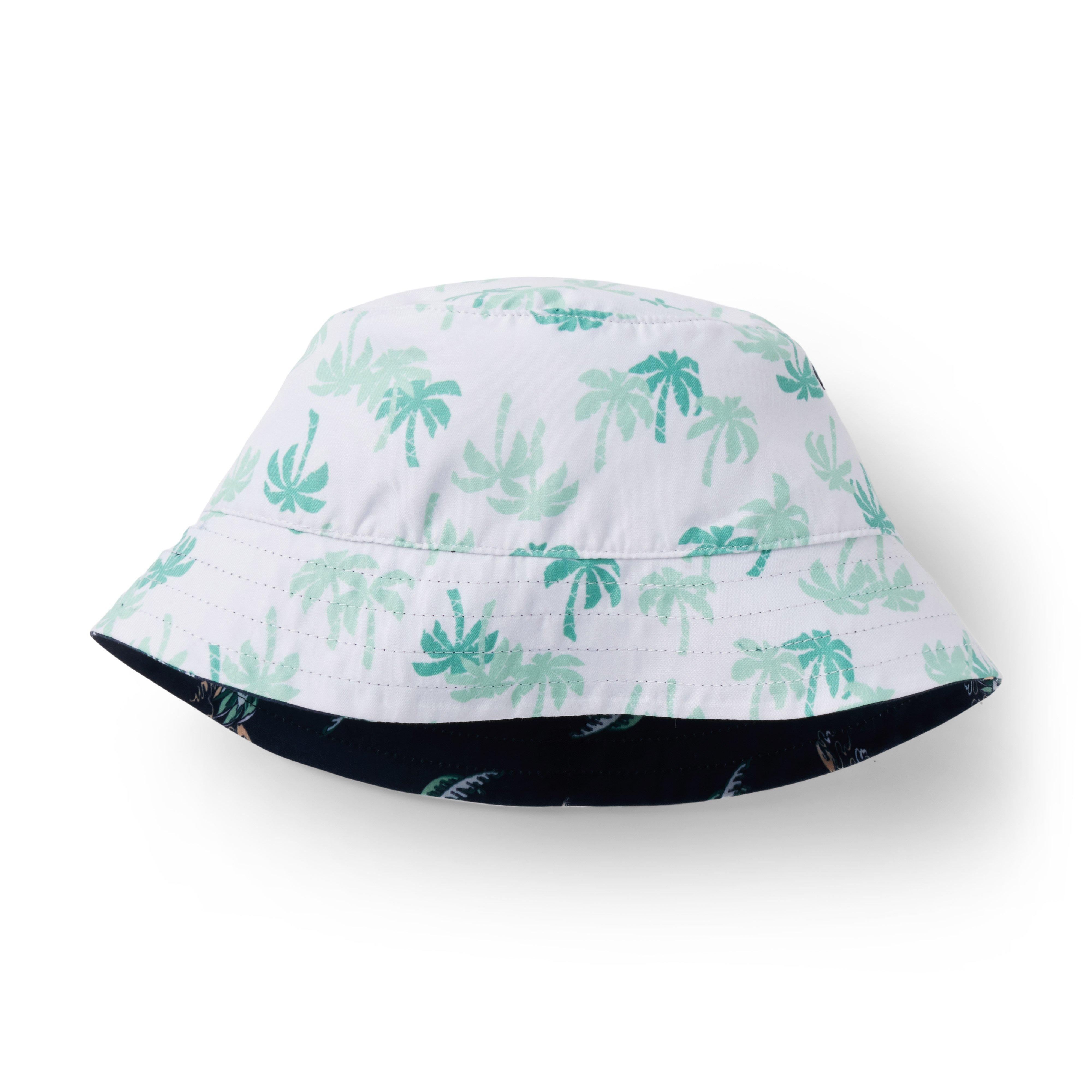 Island Palm Reversible Bucket Hat image number 1