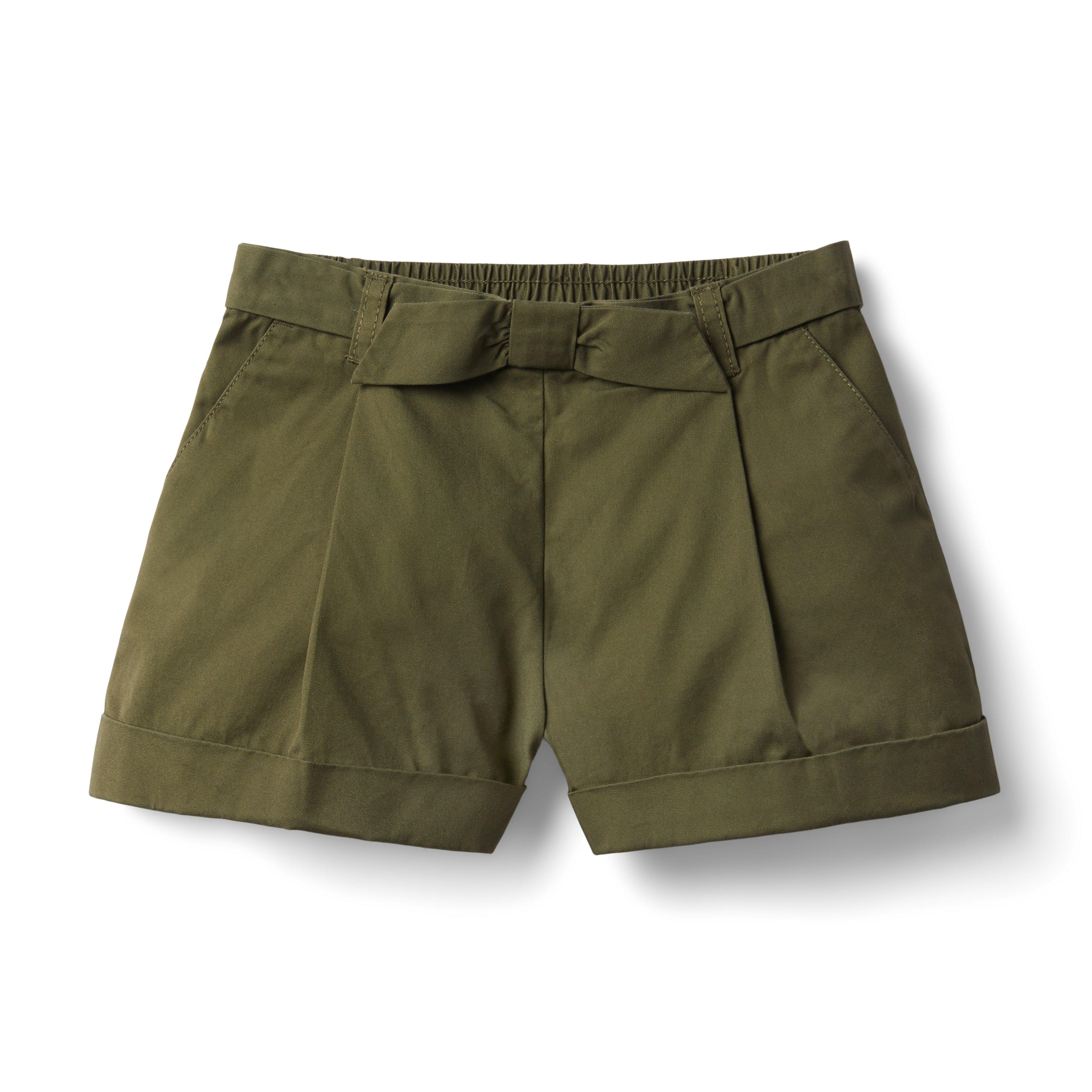 Cuffed Twill Short