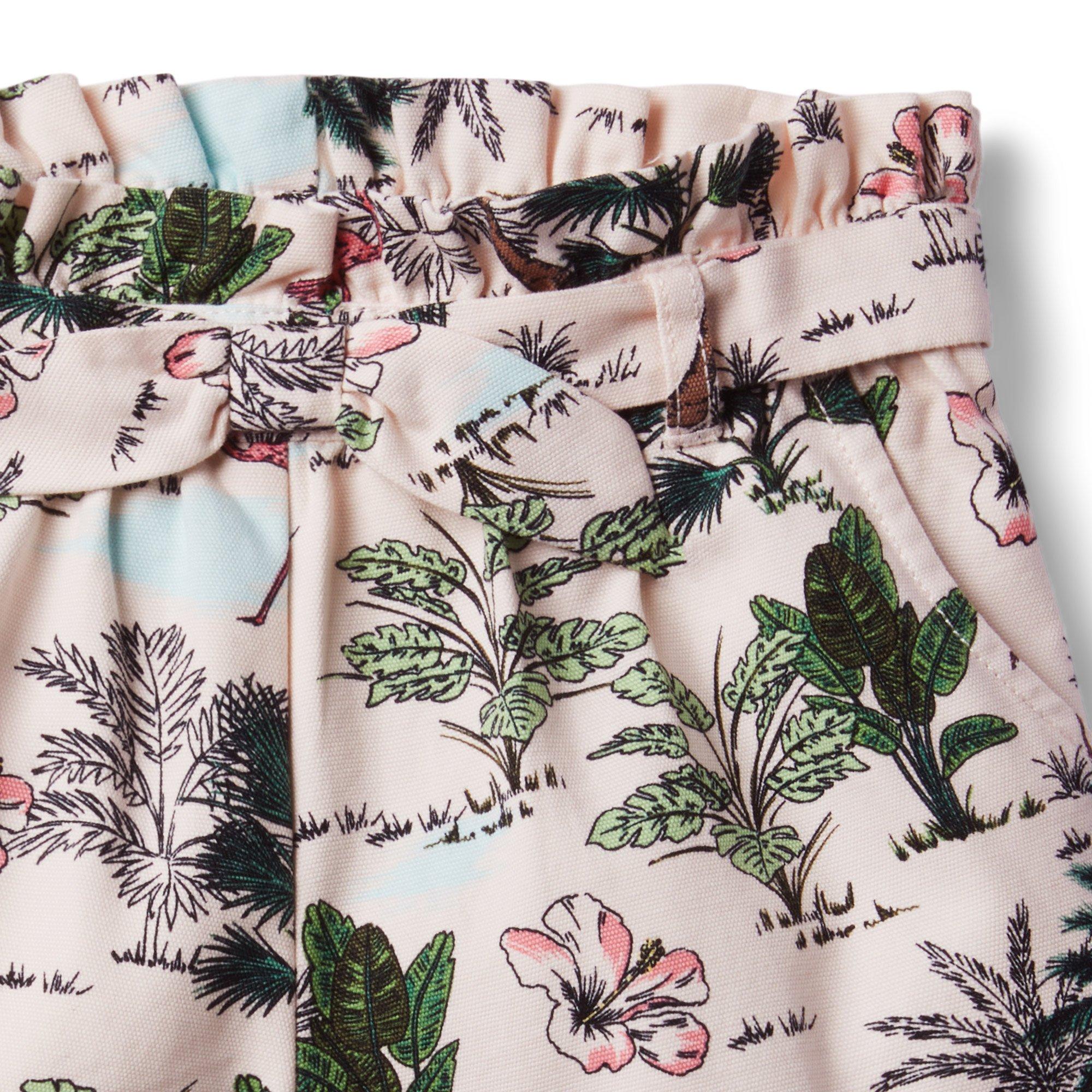 Tropical Paperbag Waist Short image number 2