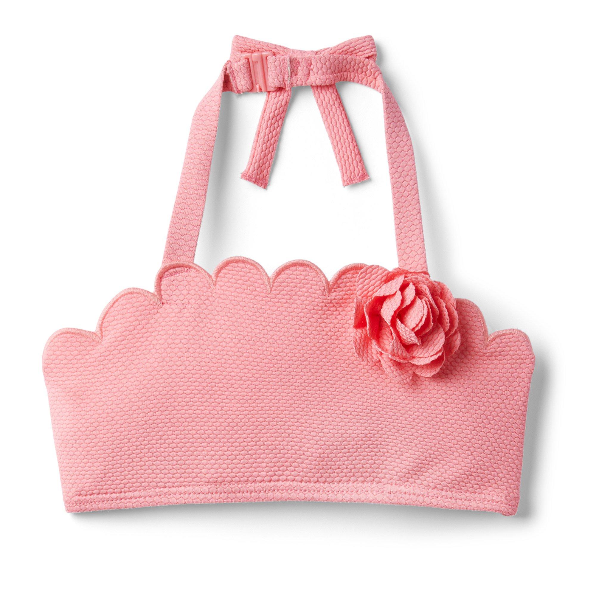 Scalloped Halter 2-Piece Swimsuit image number 2