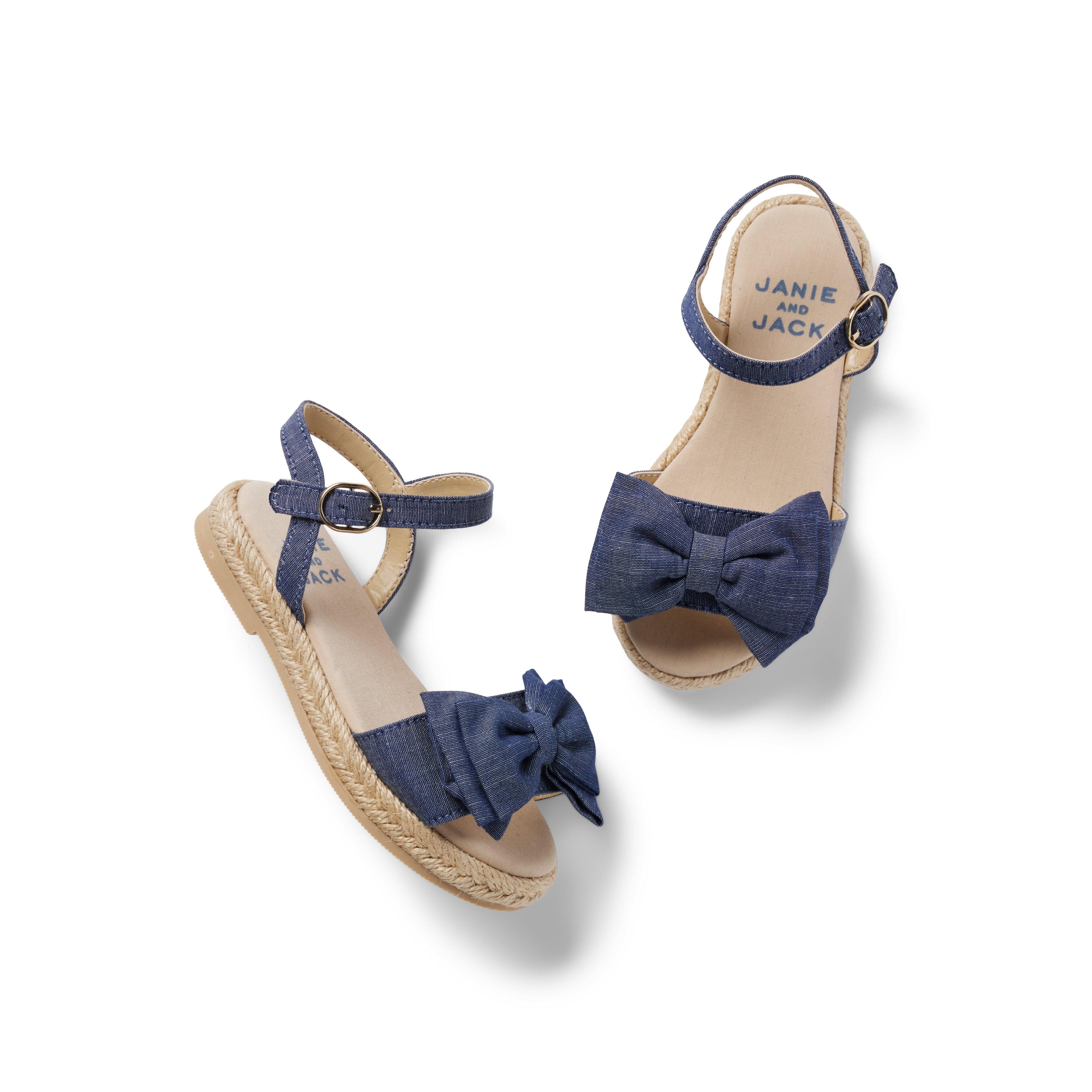 Chambray Bow Espadrille image number 0