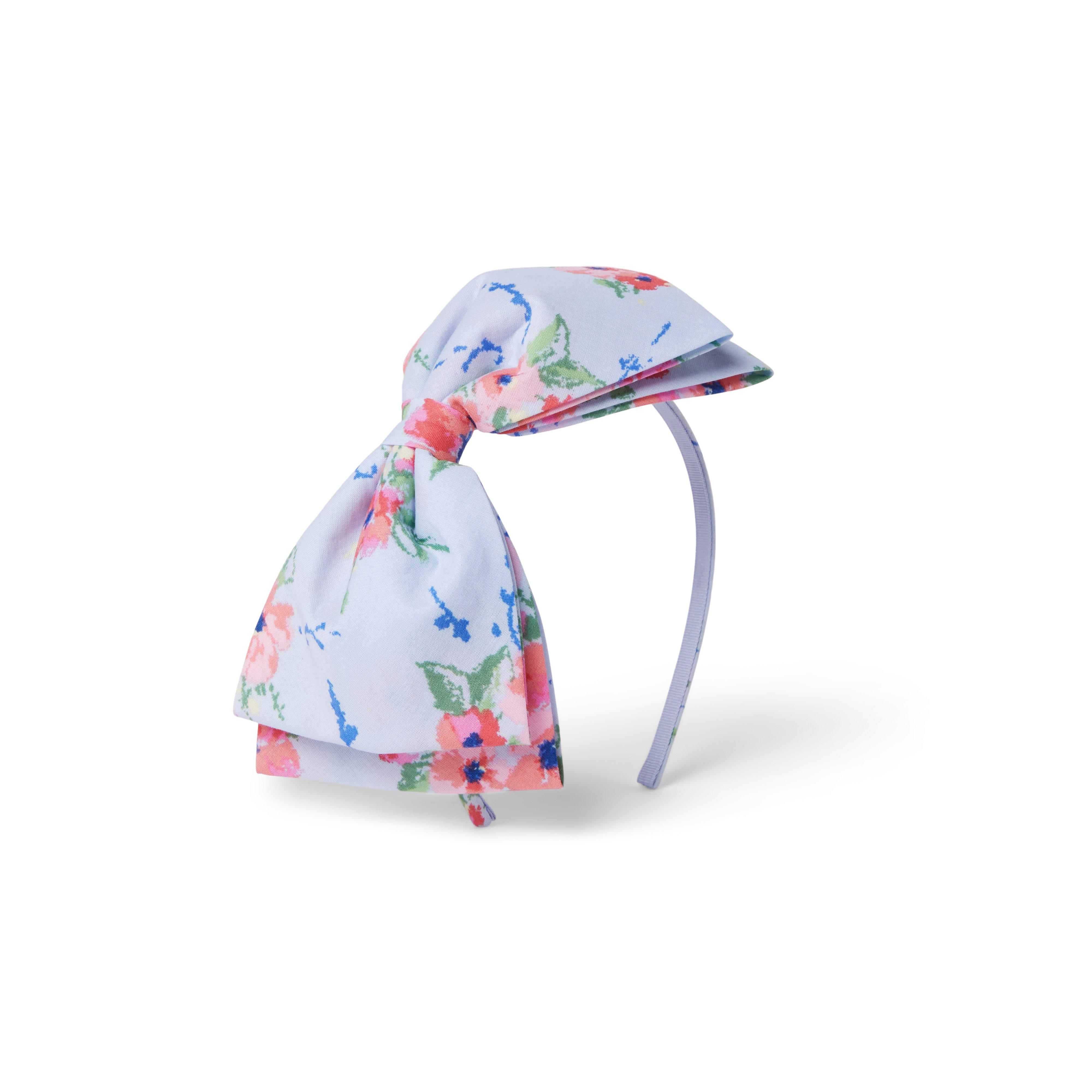 Floral Bow Headband