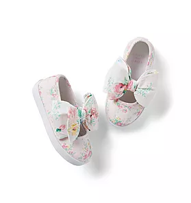 Floral Bow Sneaker