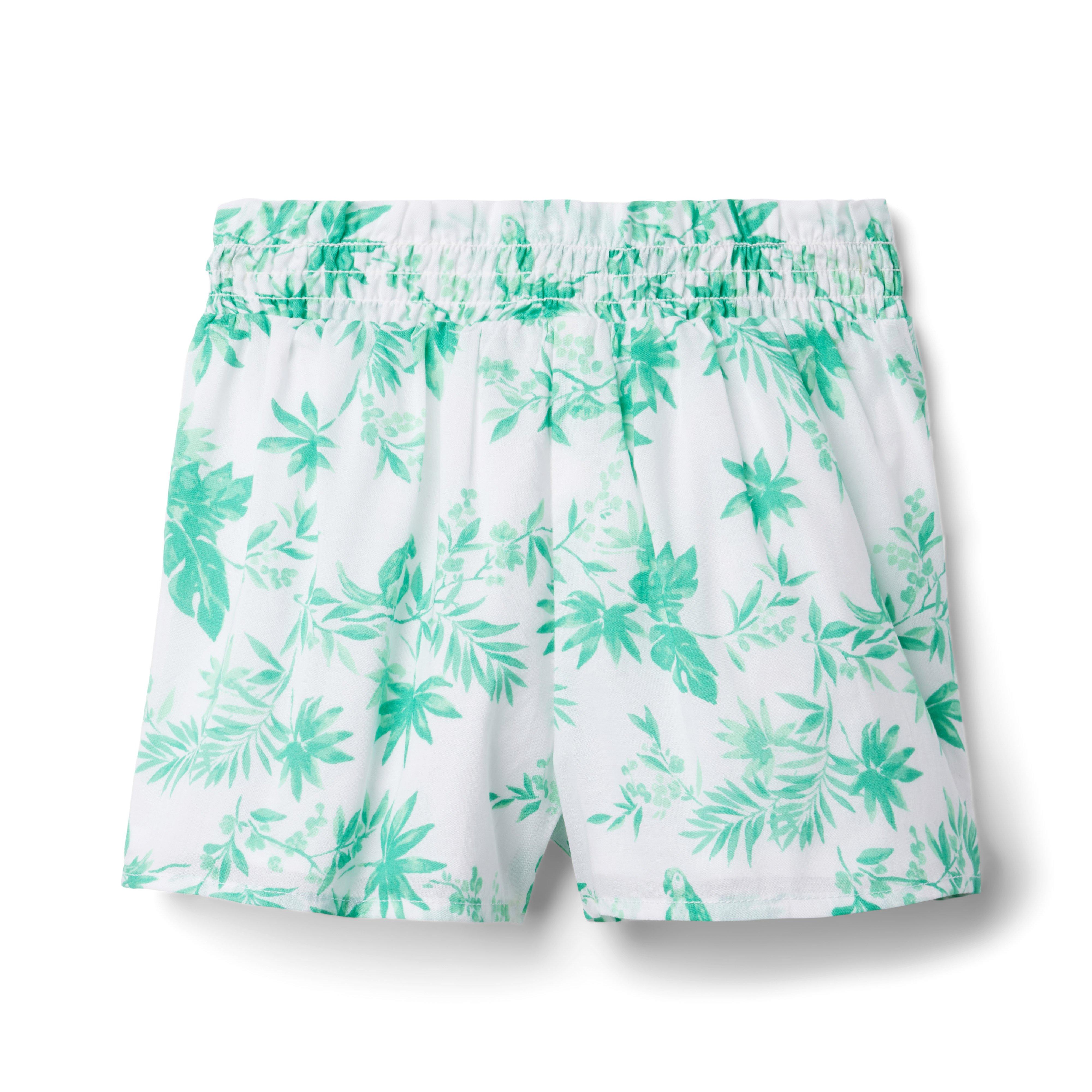 Parrot Smocked Waist Short  image number 1