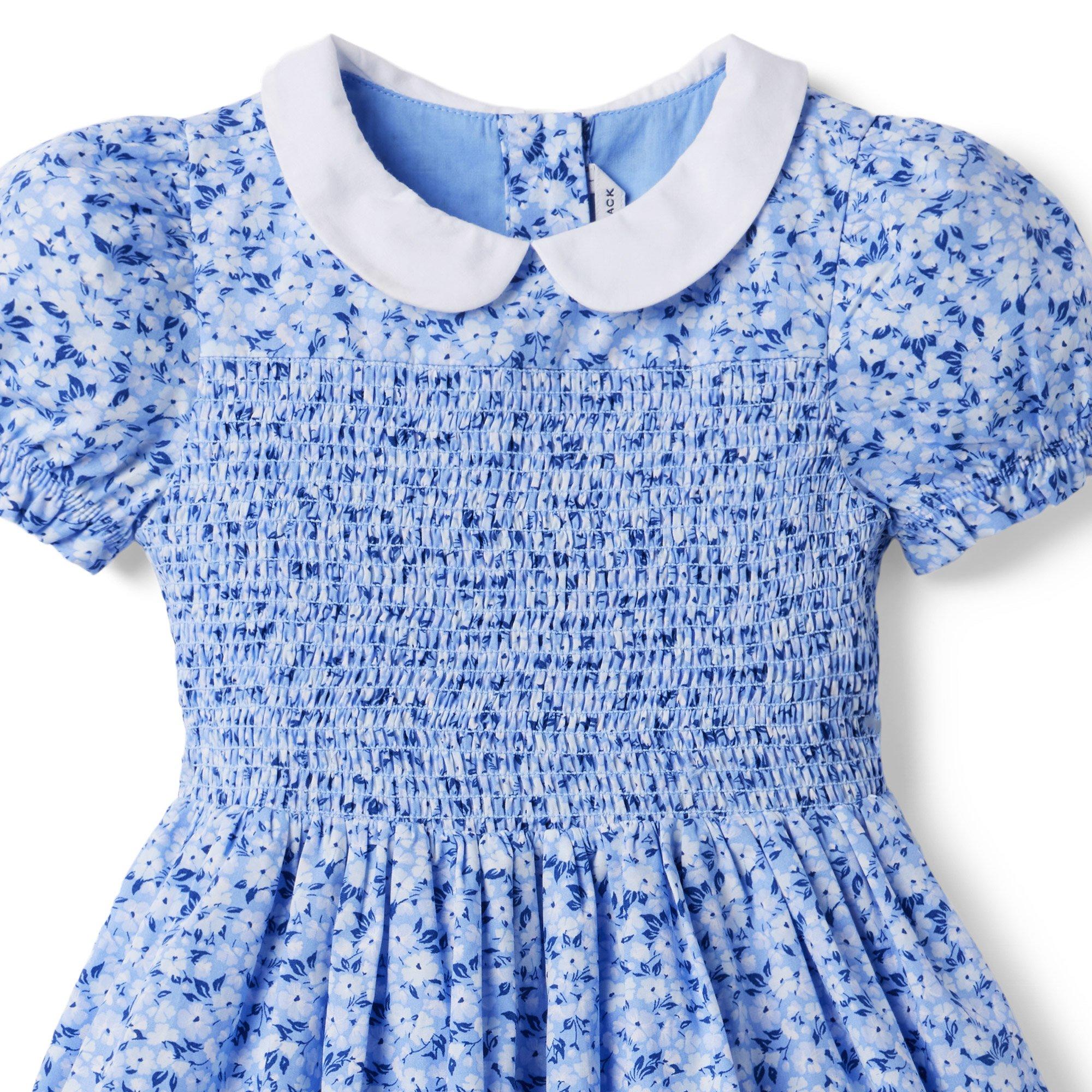 The Charlotte Floral Smocked Dress image number 3